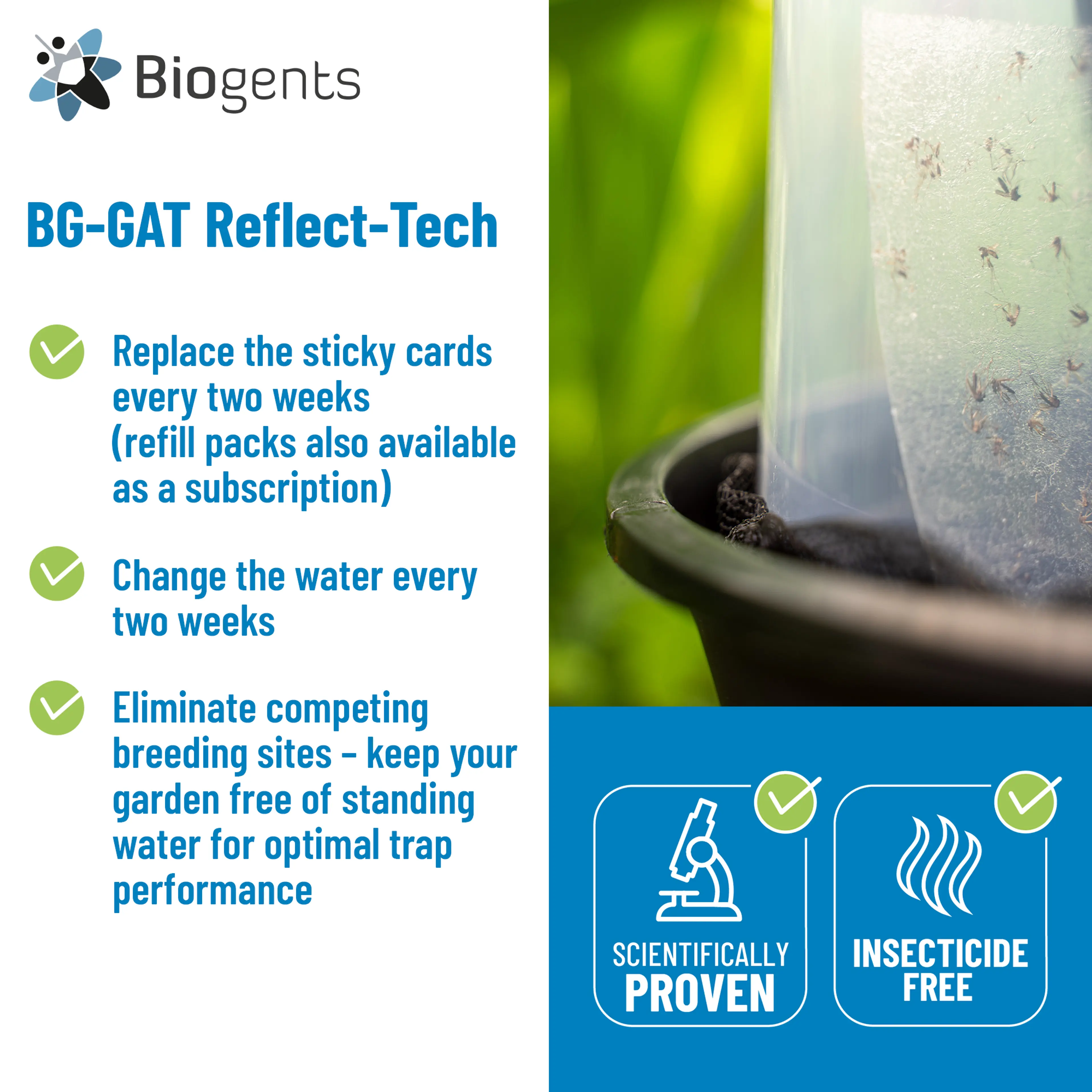 BG-GAT: 2x Tiger Mosquito Trap