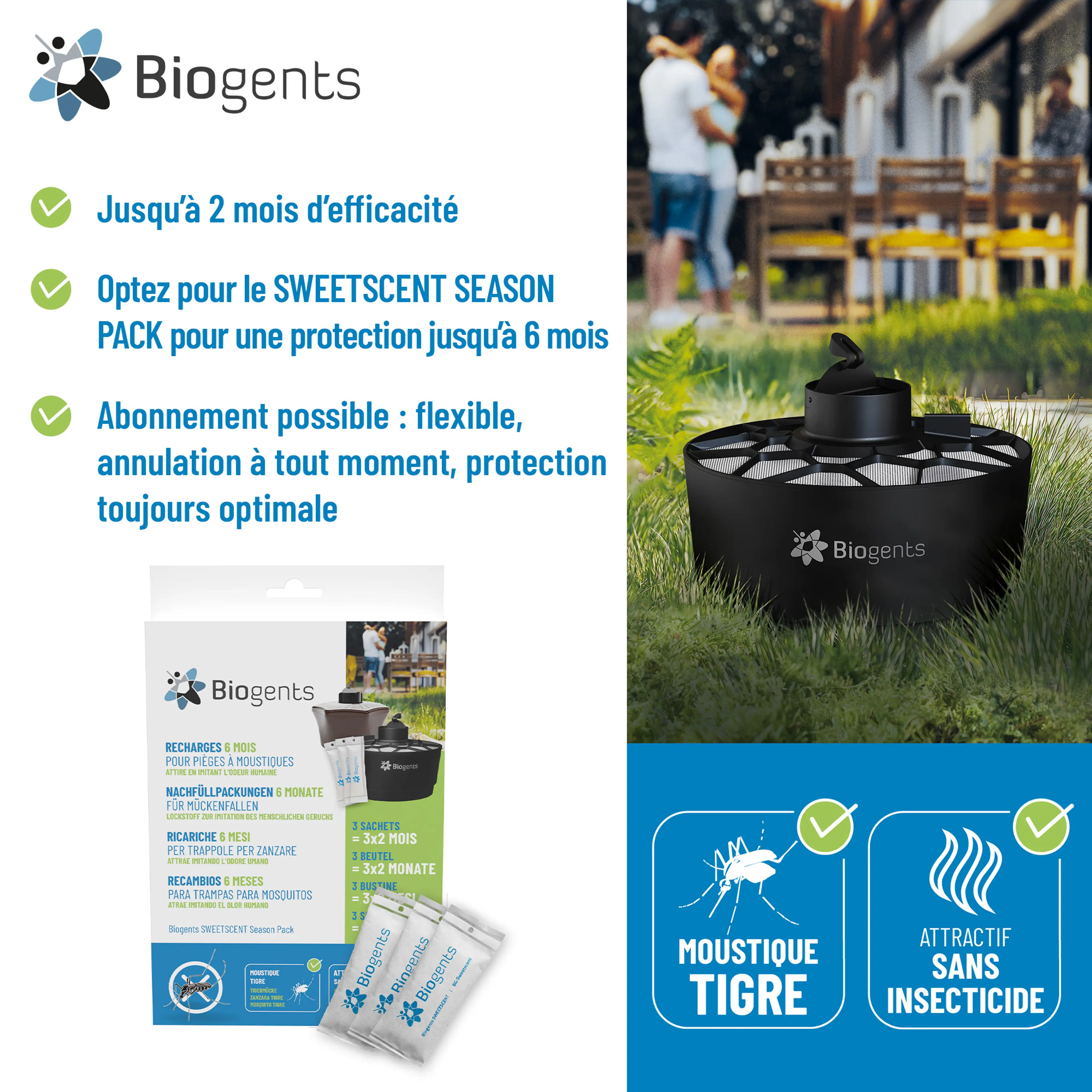 Pack saison attractif pour le piège AERO TRAP 