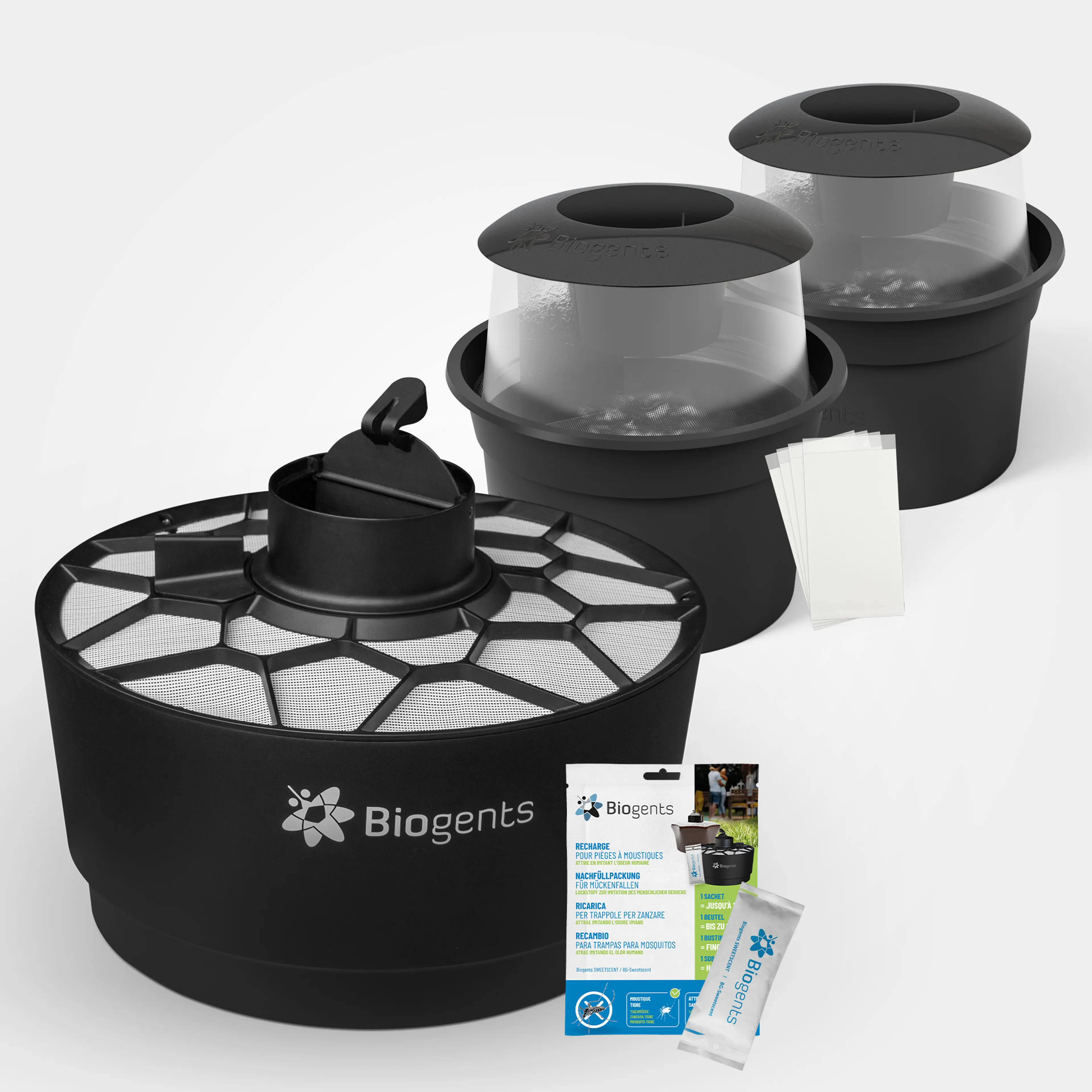 Set Basic di trappole per zanzare tigre: AERO TRAP + 2x BG-GAT 