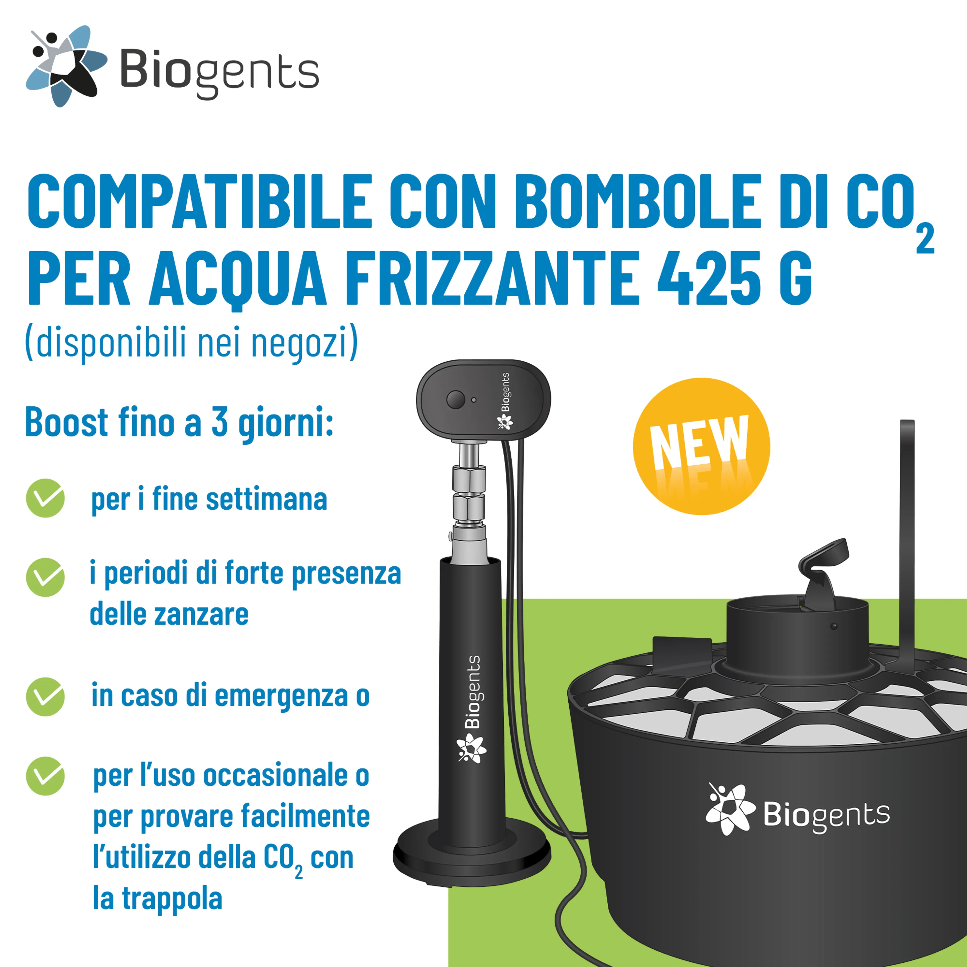 Kit booster di CO2