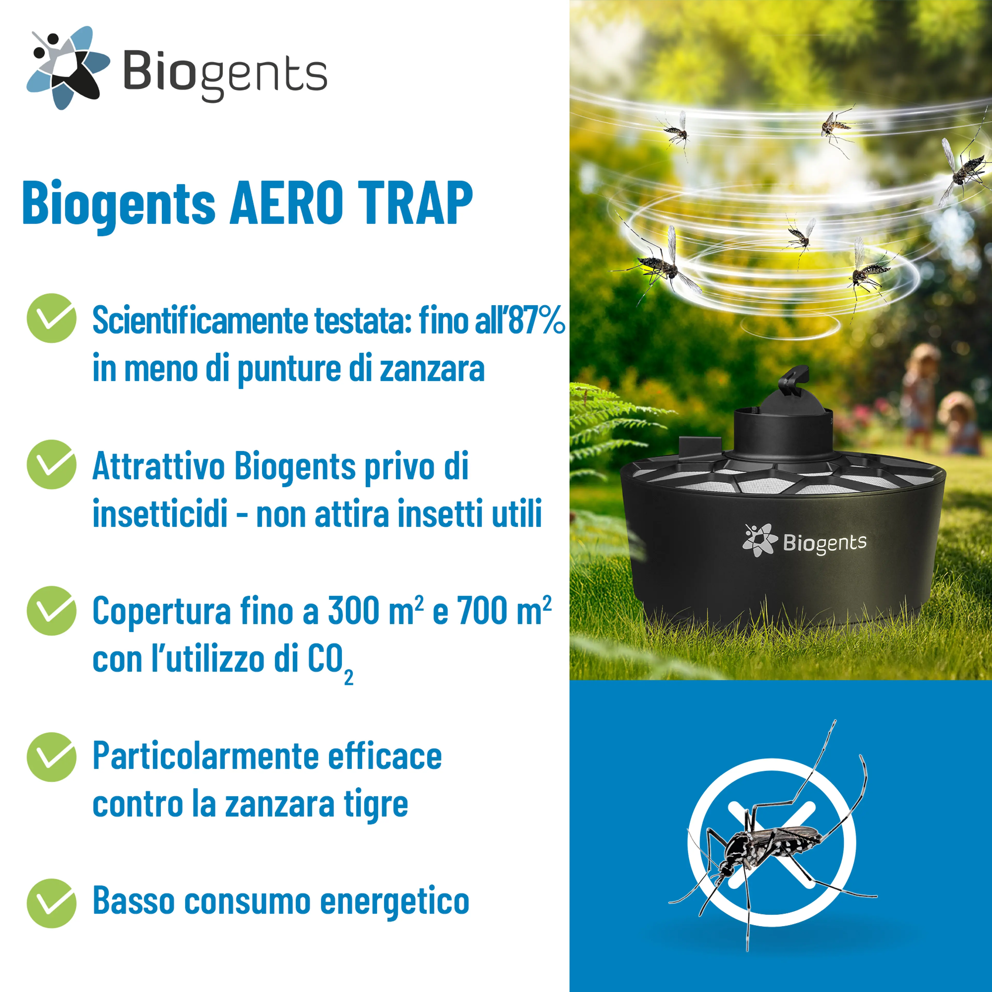 Trappola per zanzare Basic: AERO TRAP  