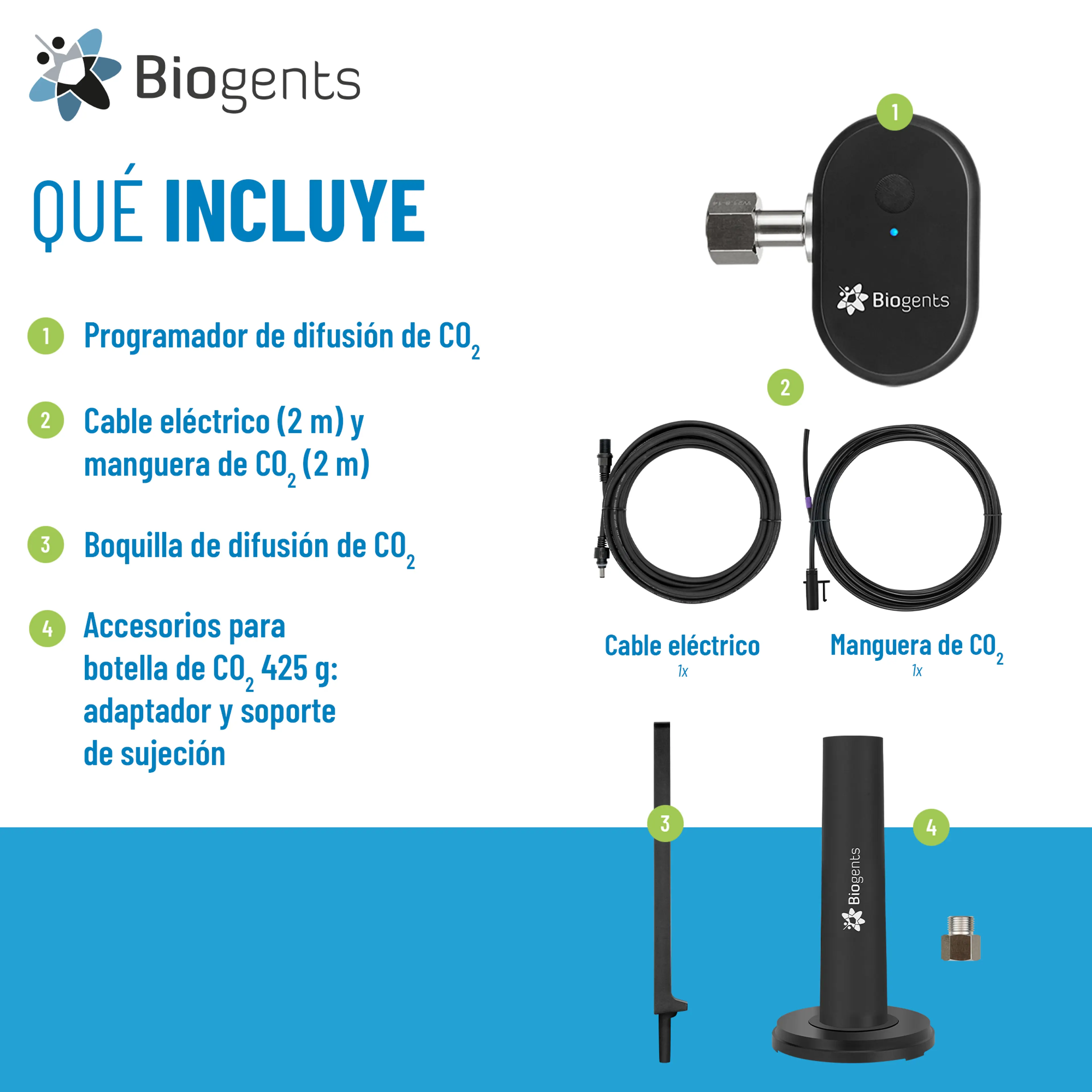 Kit potenciador de CO2