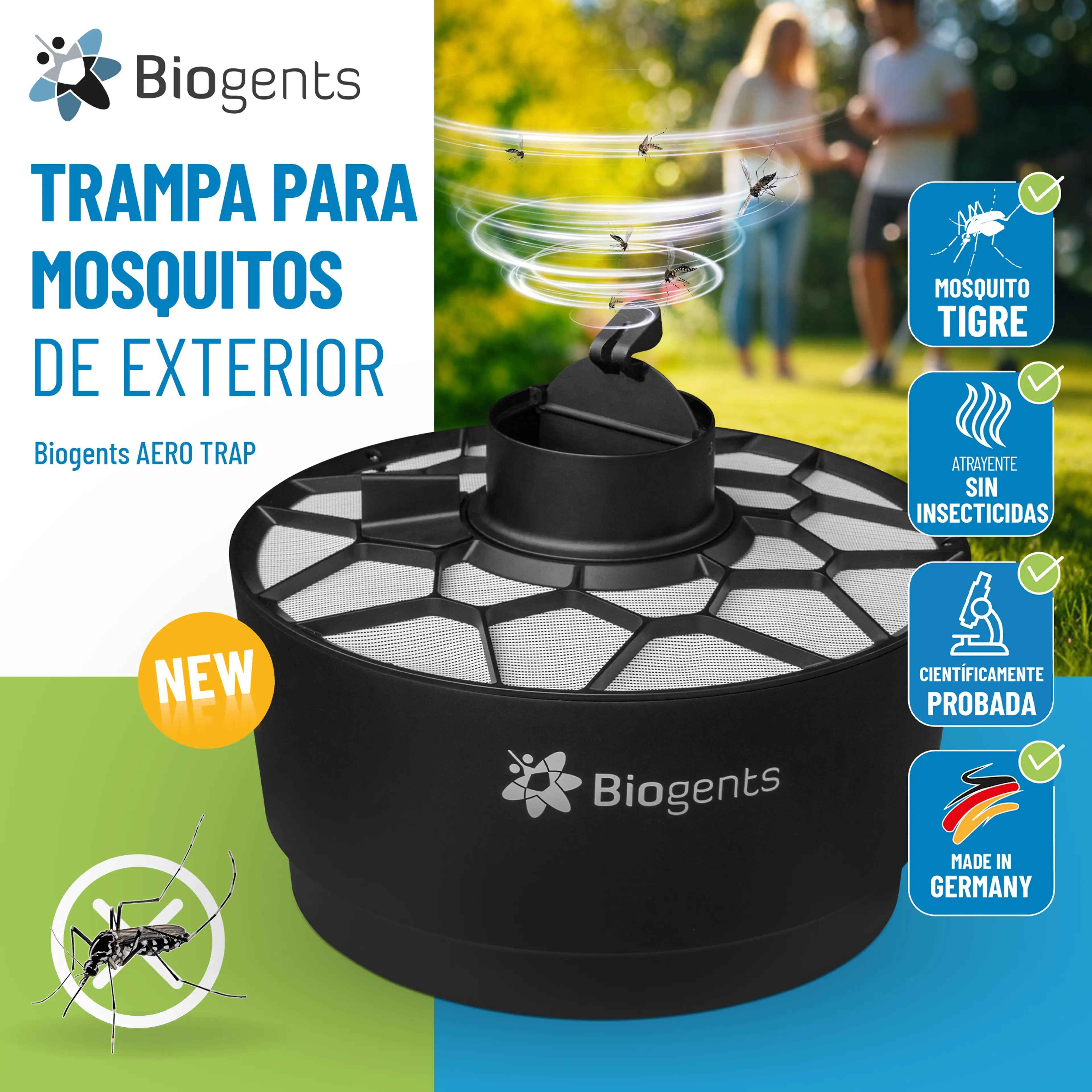 Trampa básica para mosquitos: AERO TRAP  