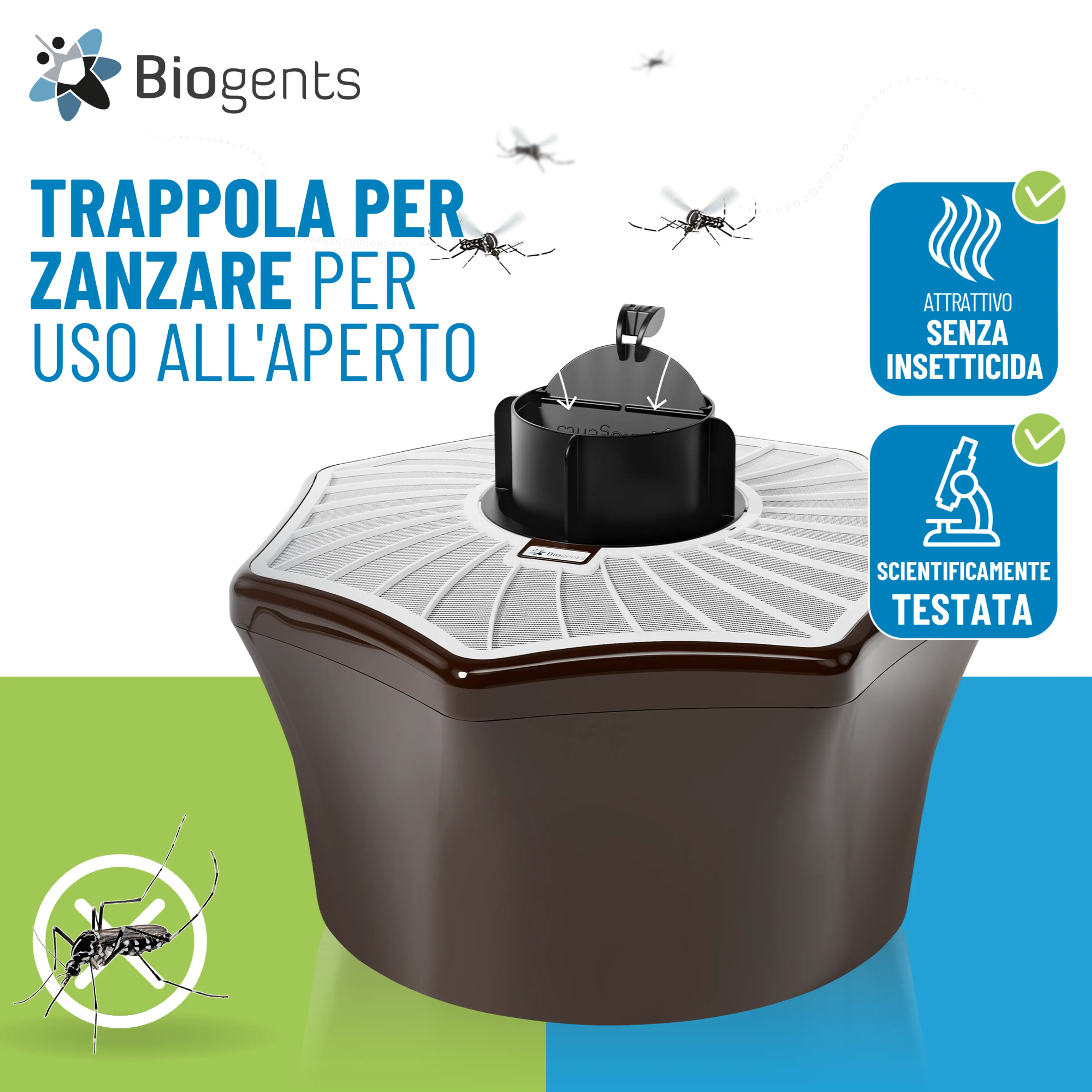 Set trappole per zanzare tigre 