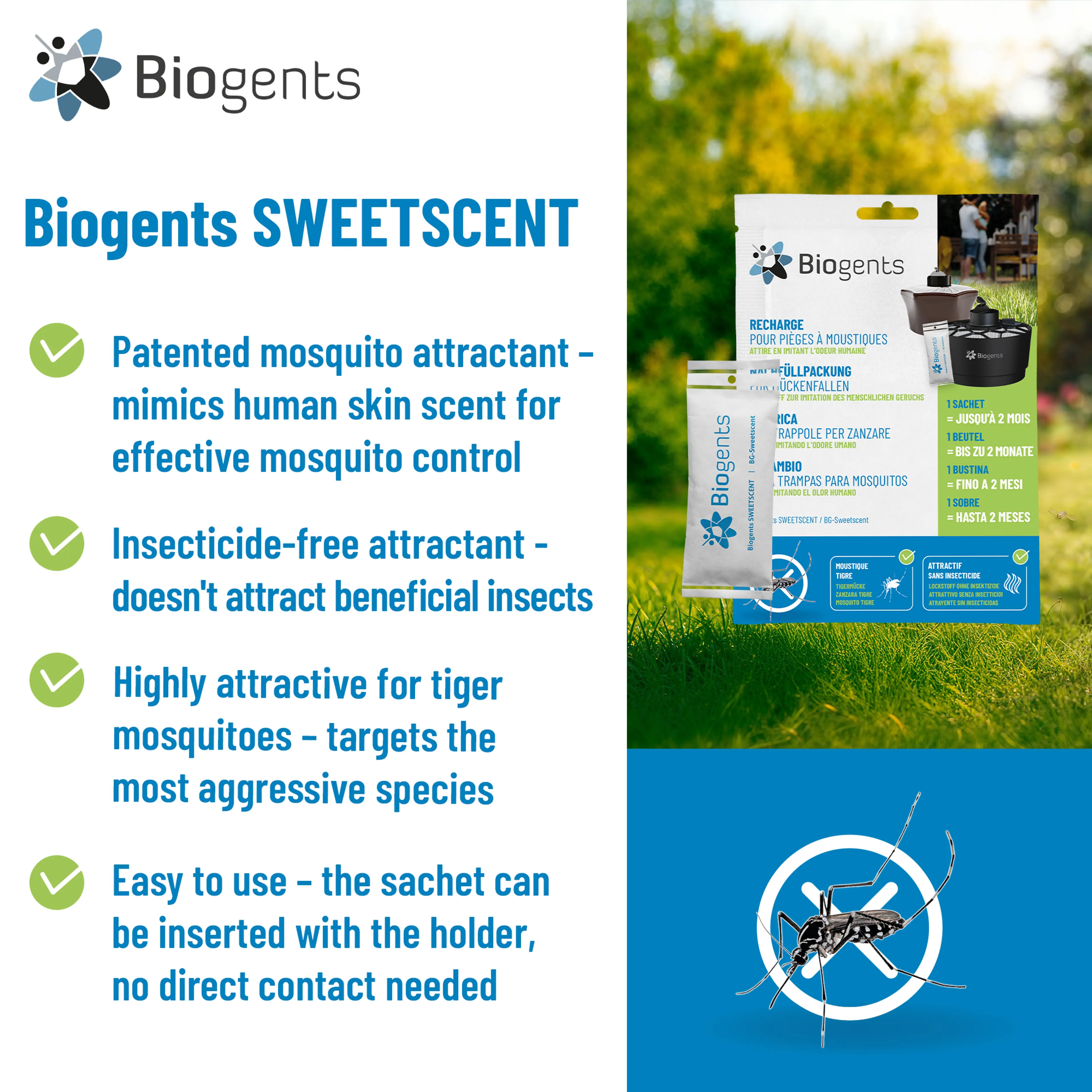 Attractant Single Pack for the AERO TRAP