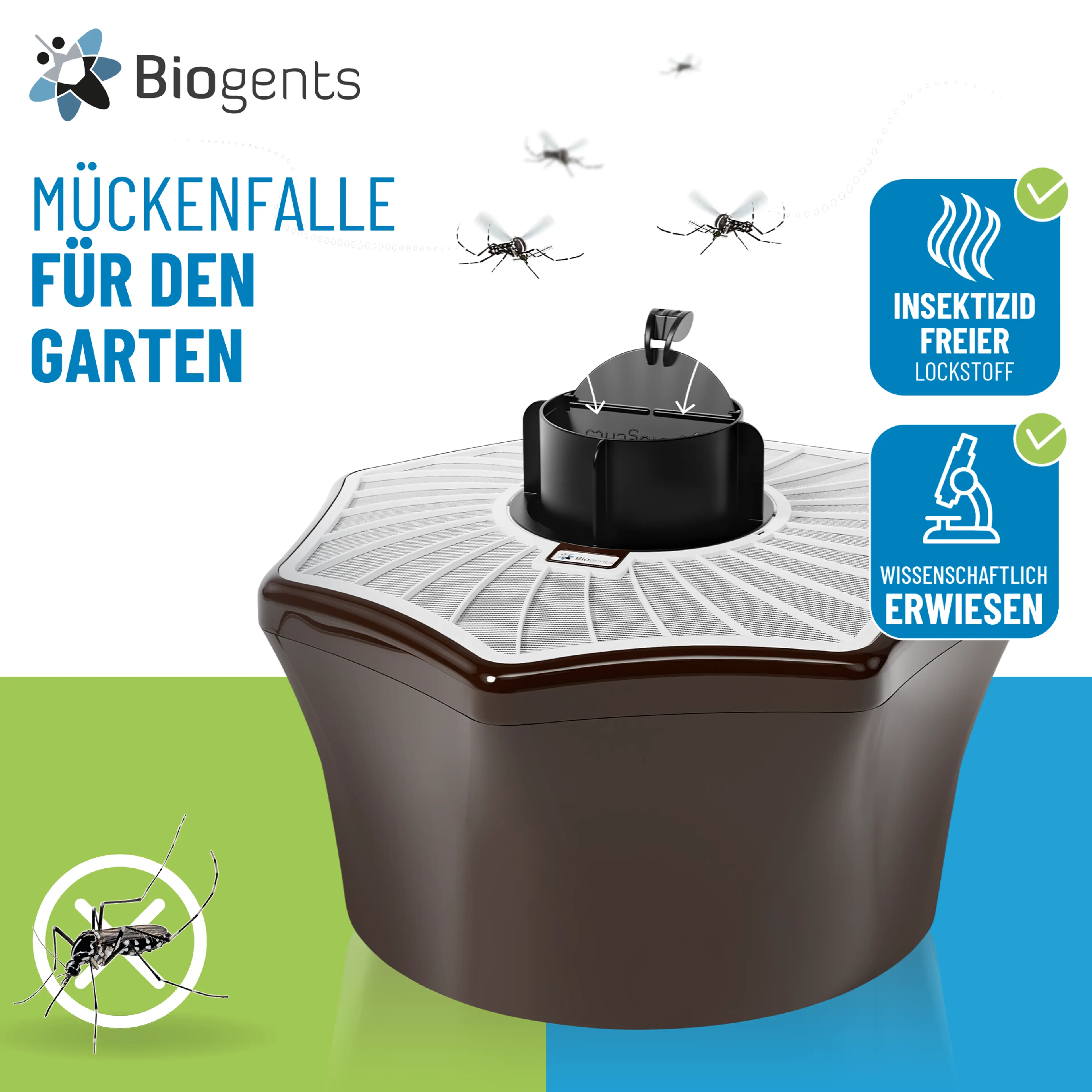 Mückenfalle für den Garten - BG-Mosquitaire