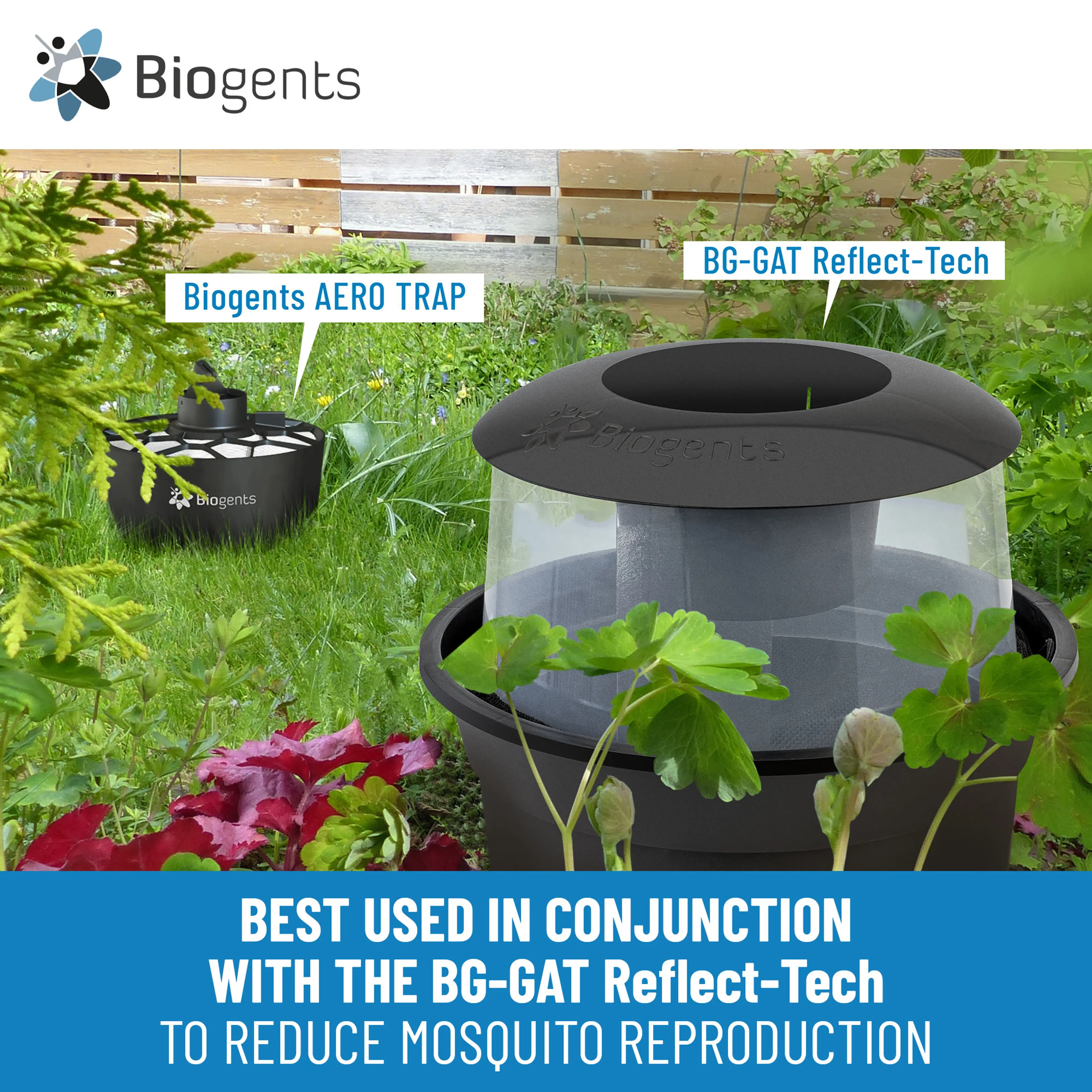 Double Set of Basic Mosquito Traps: 2x AERO TRAP