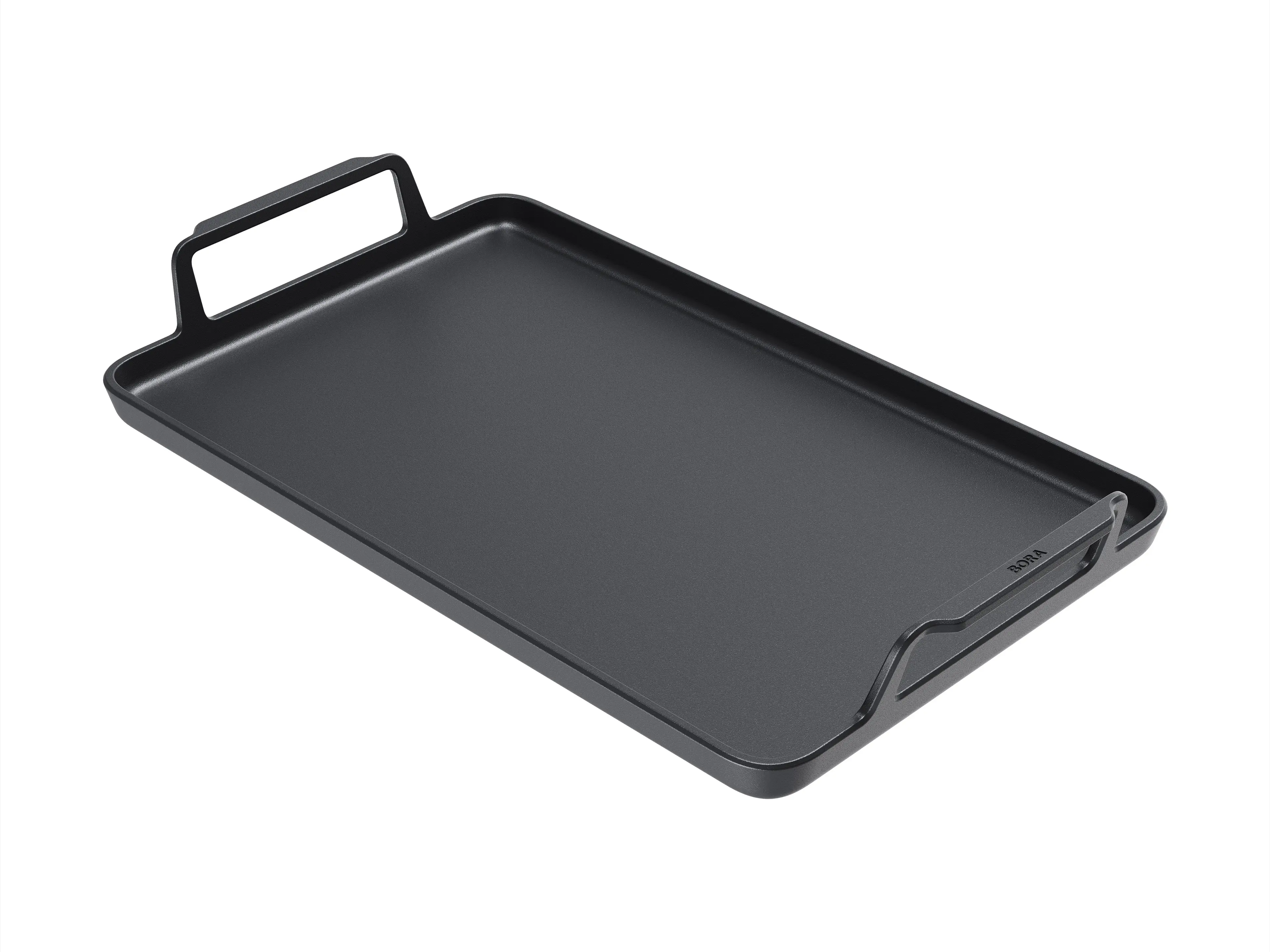 BORA Grillpfanne KWGPFI aus Aluminiumguss mit hochwertiger Antihaftbeschichtung für Induktionskochfelder.