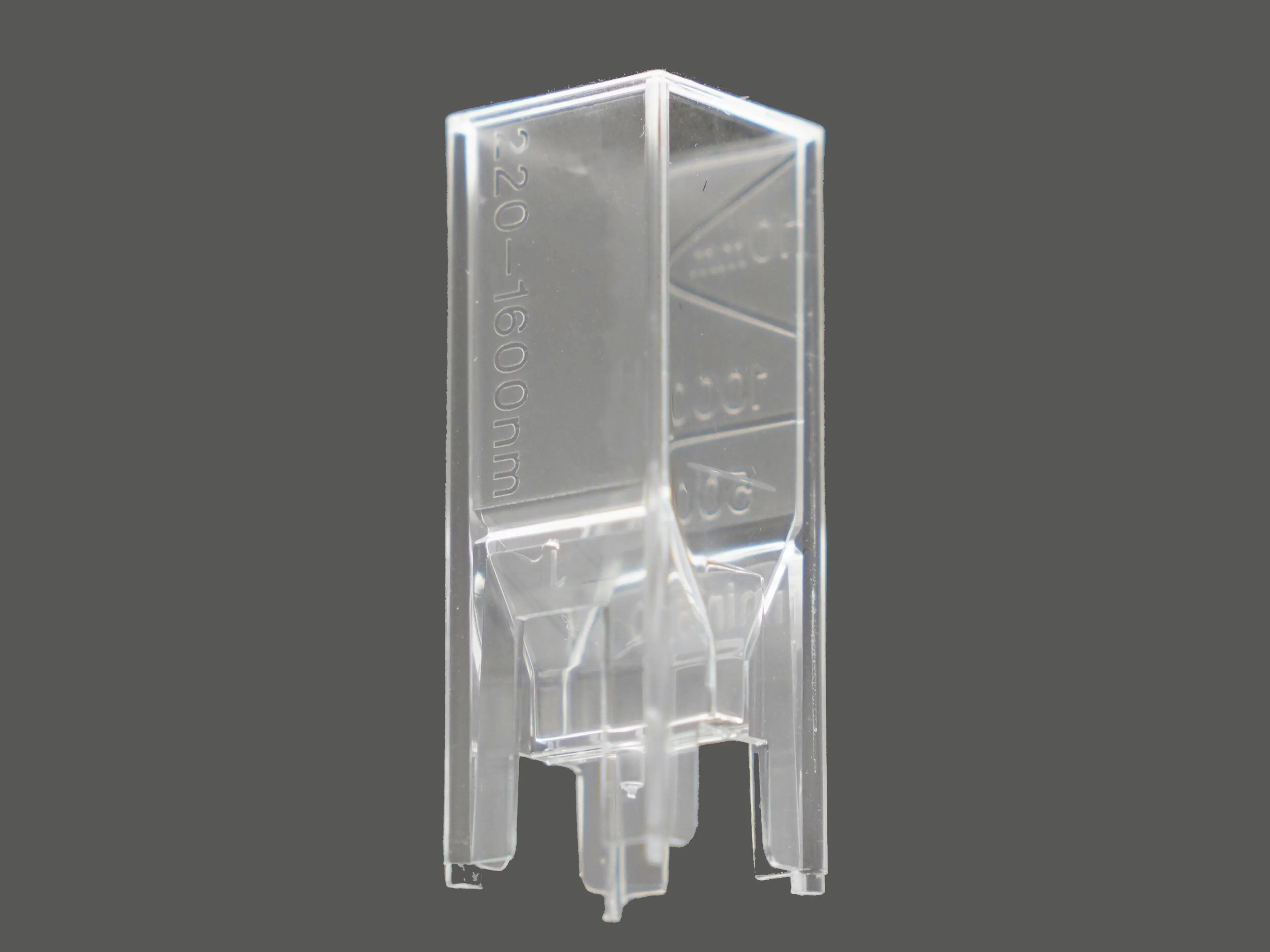 IN455-01: Polymer cuvettes (PS), rectangular for transmission measurements, Optical pathlength 2mm