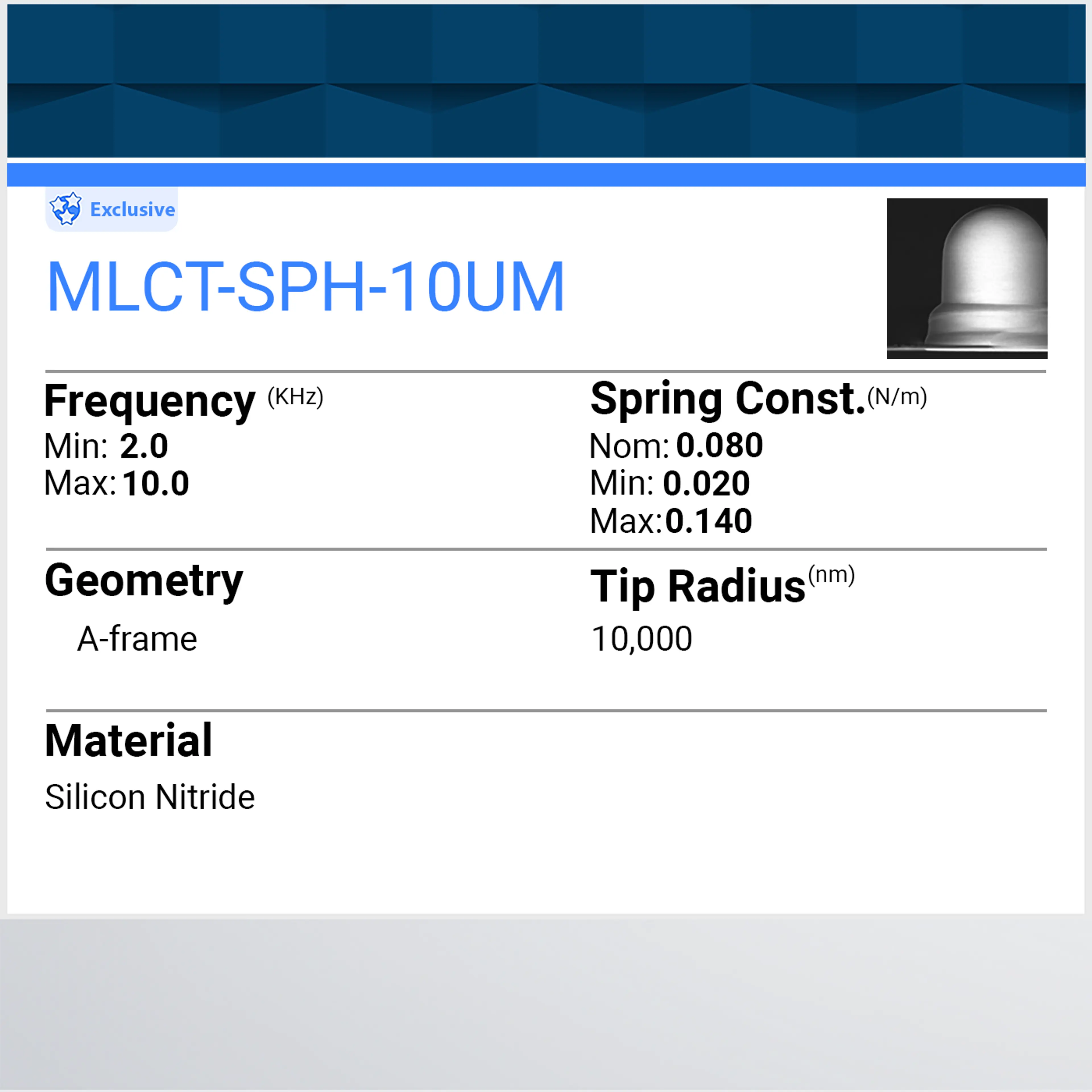 MLCT-SPH-10UM