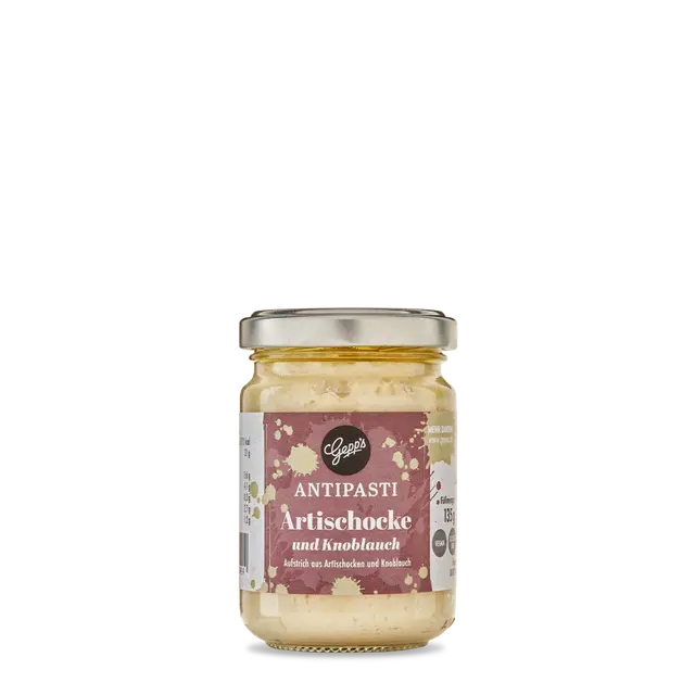 Artischocken und Knoblauch