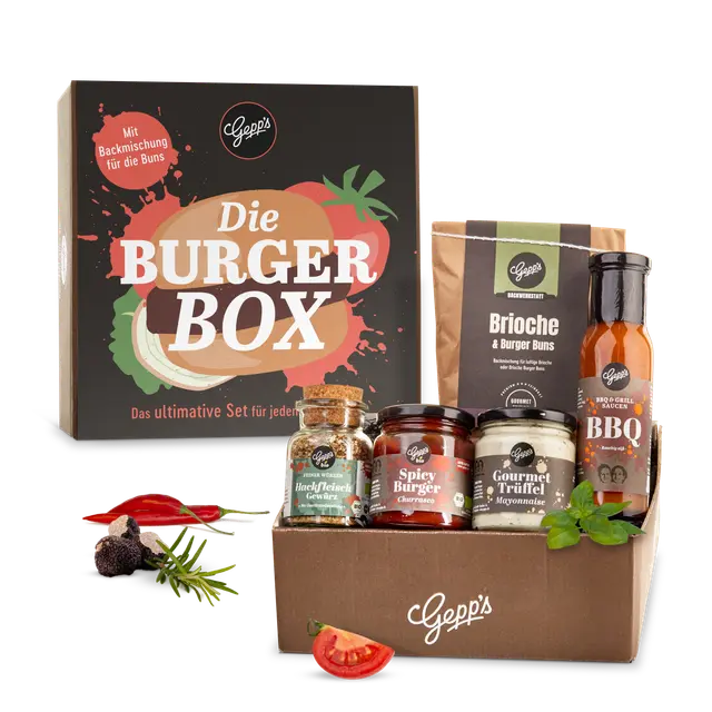 Geschenkkorb Burgerbox