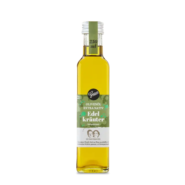 Olivenoel mit Edelkraeutern