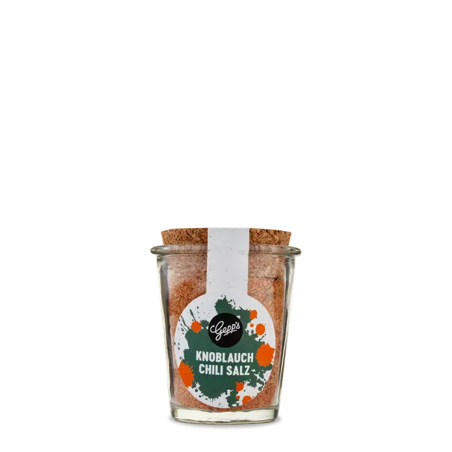 Knoblauch Chili Salz