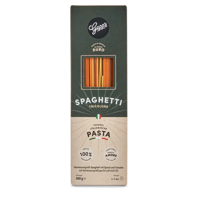 Spaghetti Tricolore
