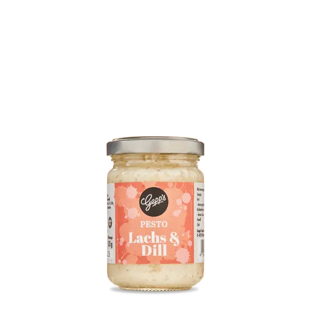 Pesto Lachs und Dill