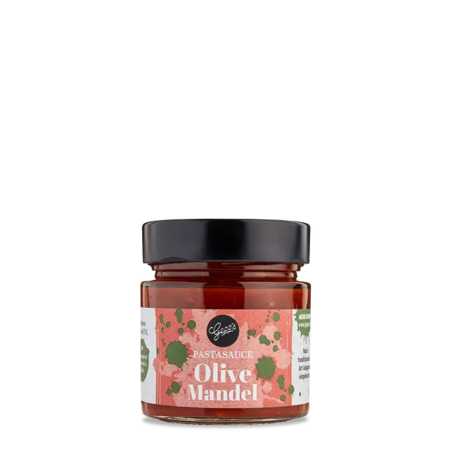 Pasta Sauce Oliven Mandel