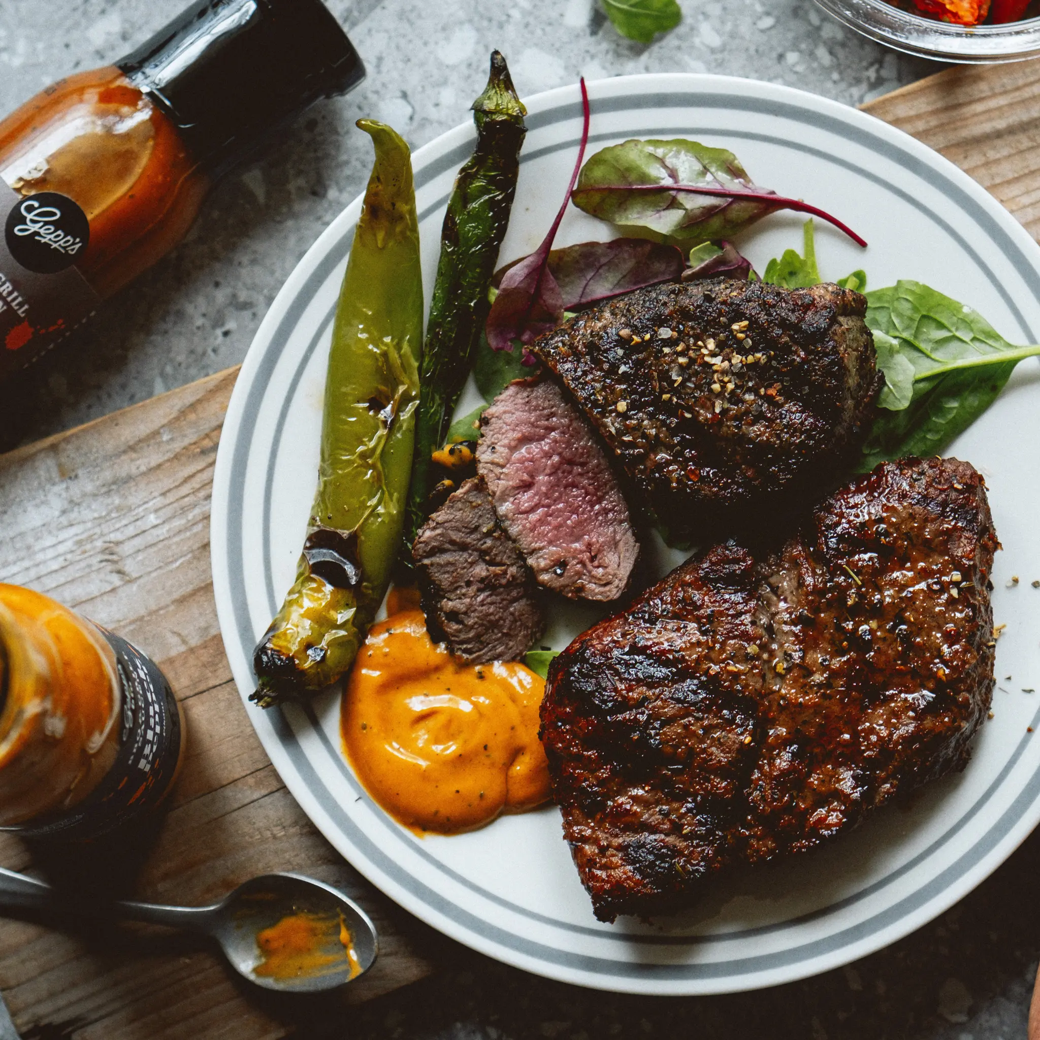 Whisky Pfeffer Sauce zum BBQ
