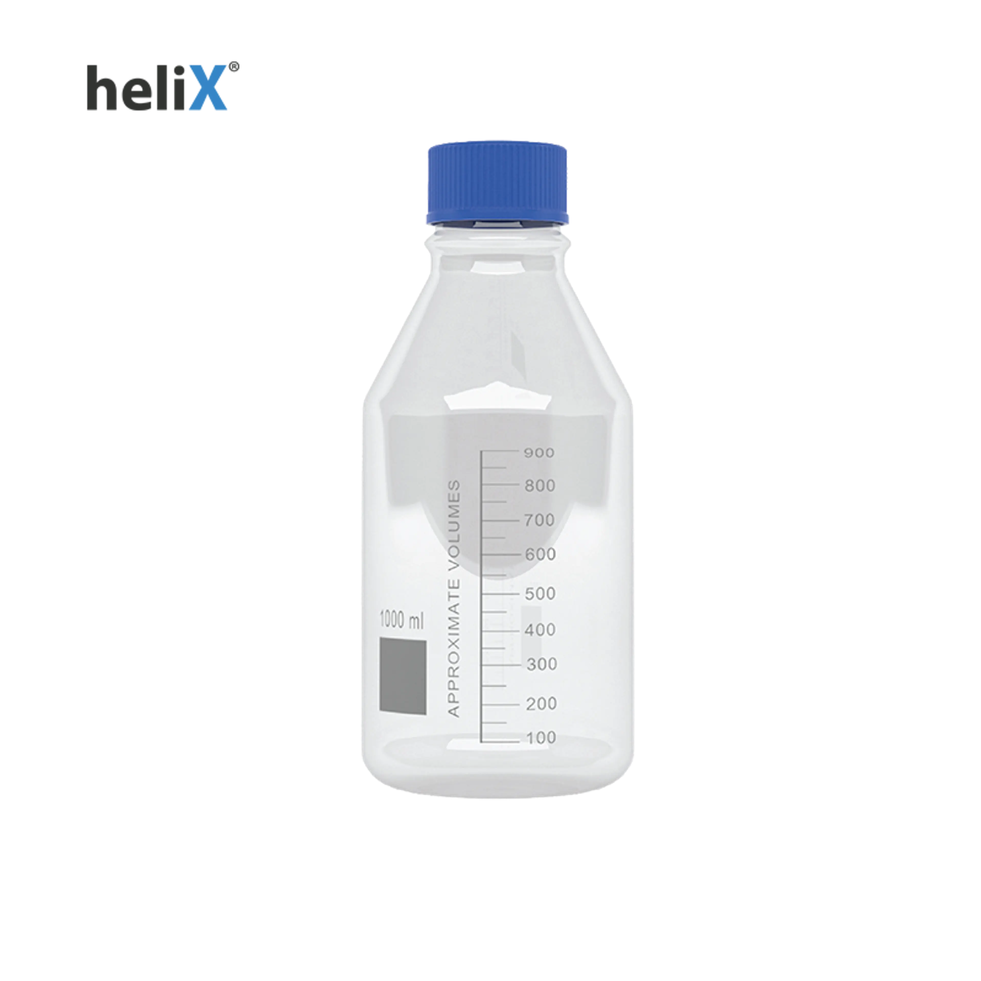 heliX® Buffer Bottle (1L) - including cap with 4 connectors