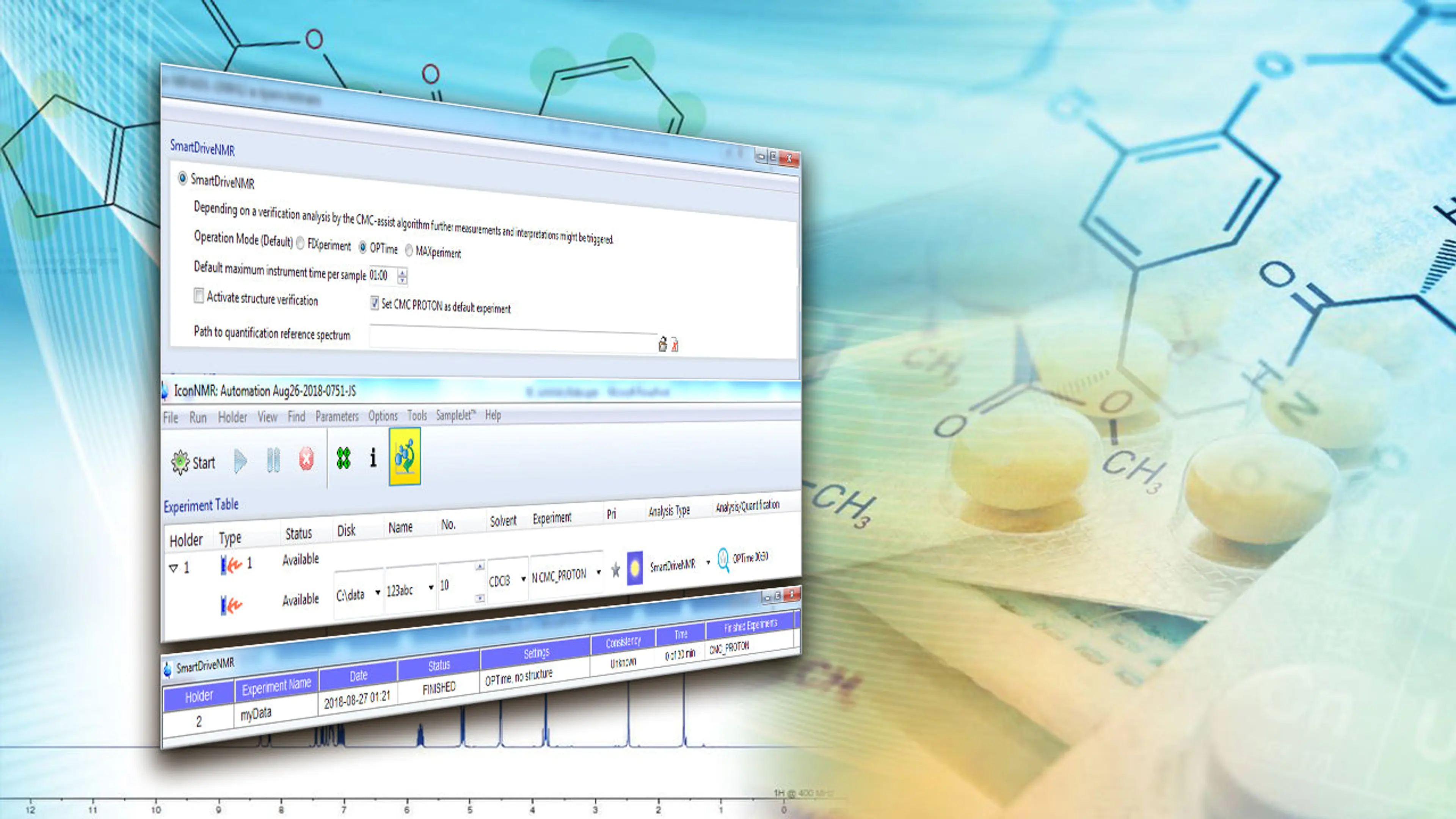 SmartDriveNMR: Advanced Acquisition for Open Access NMR
