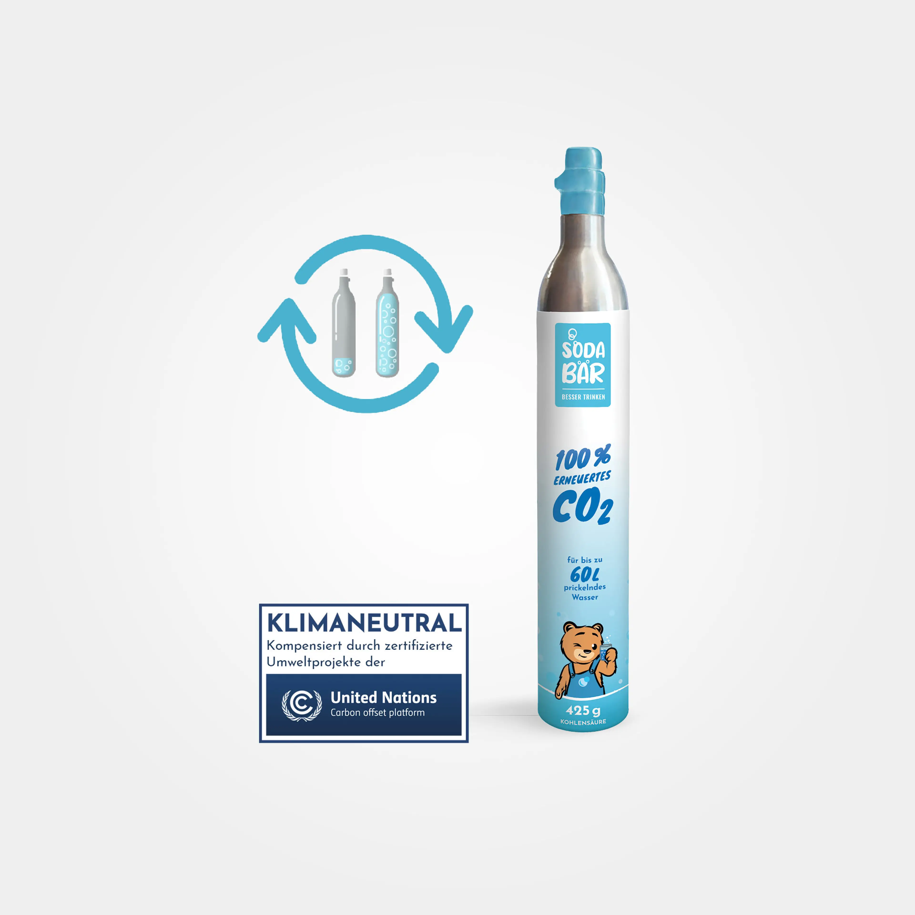 Recarga Cilindro de CO2 425 g