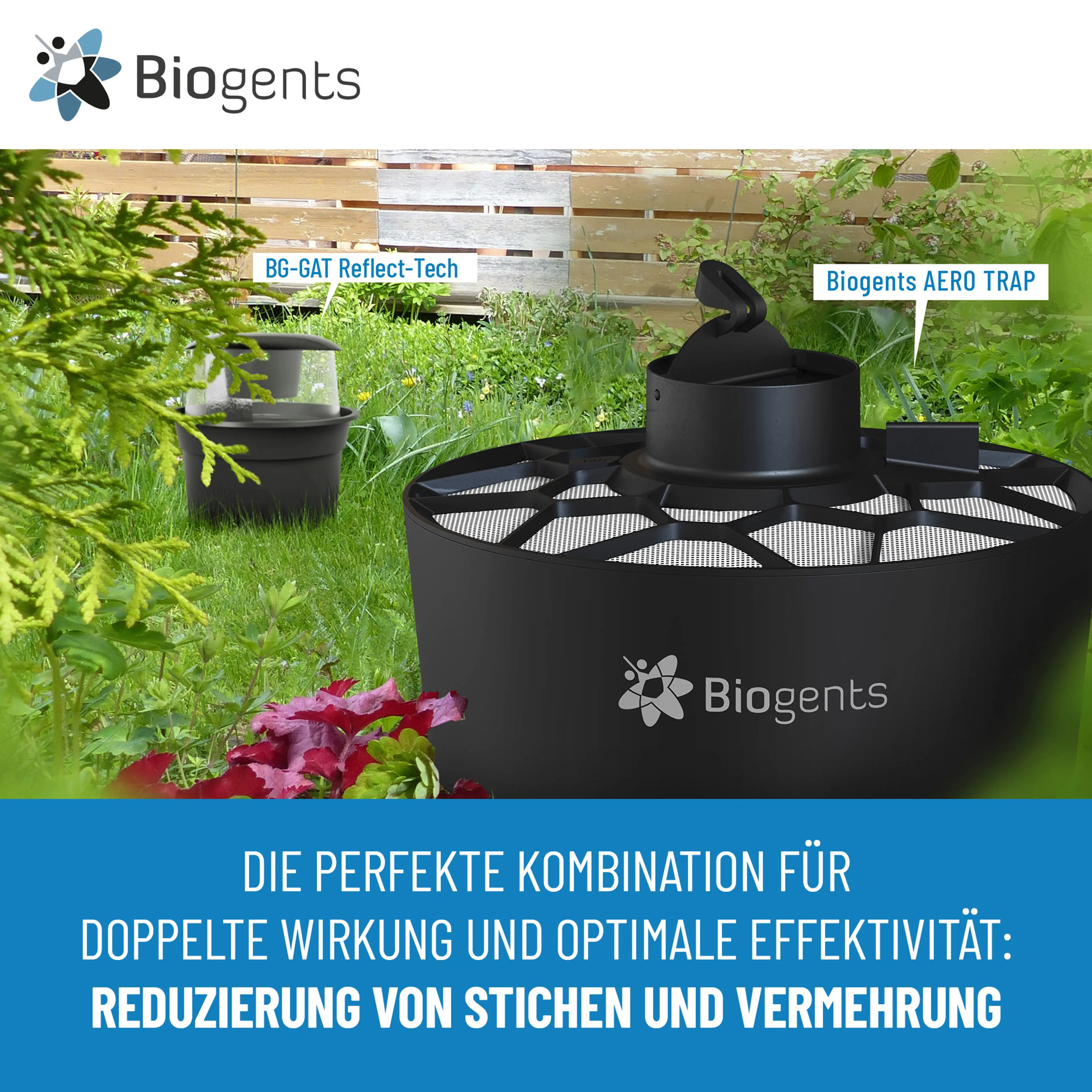Basis-Set Tigermückenfallen: AERO TRAP + 2x BG-GAT