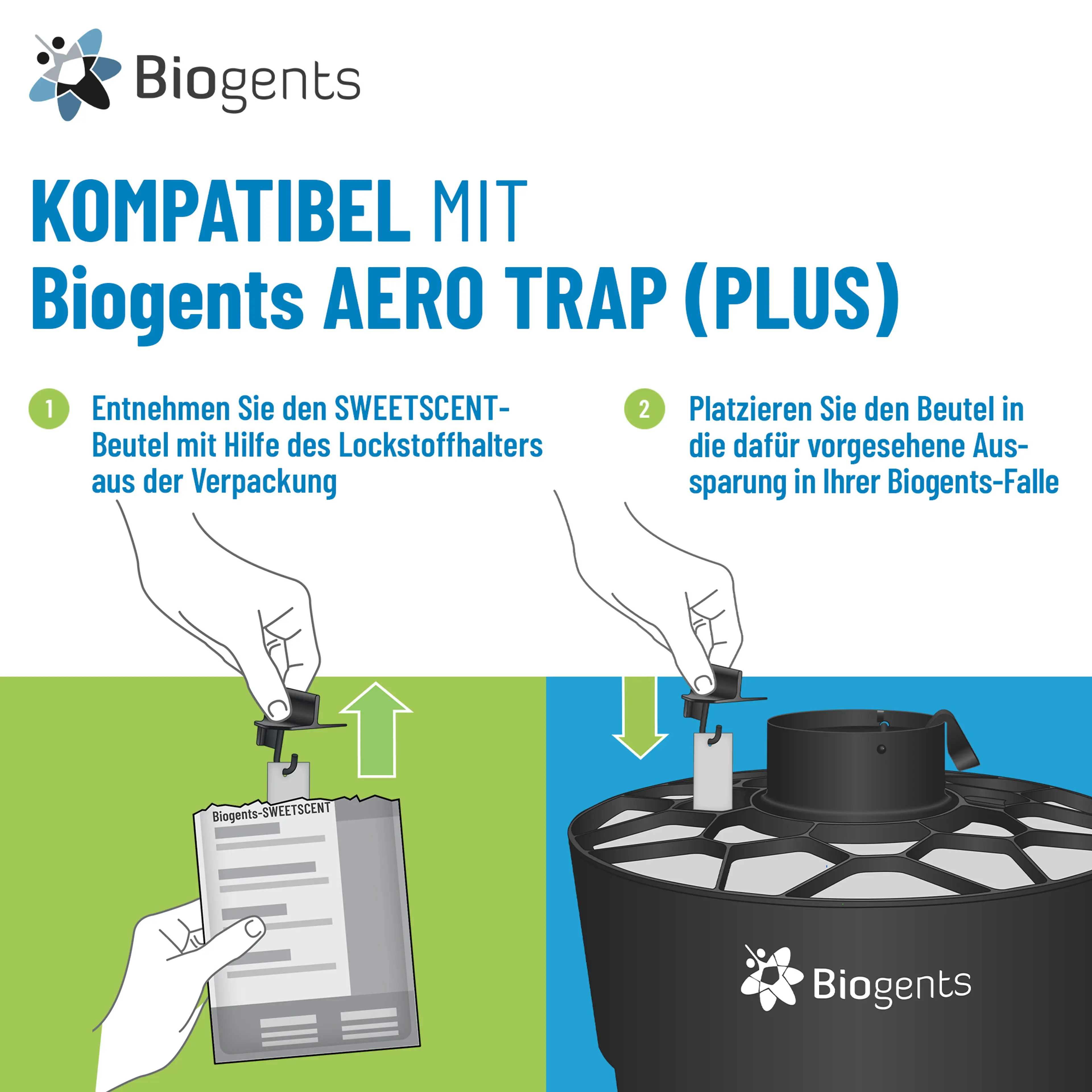 Lockstoff-Jahrespaket für die Falle AERO TRAP