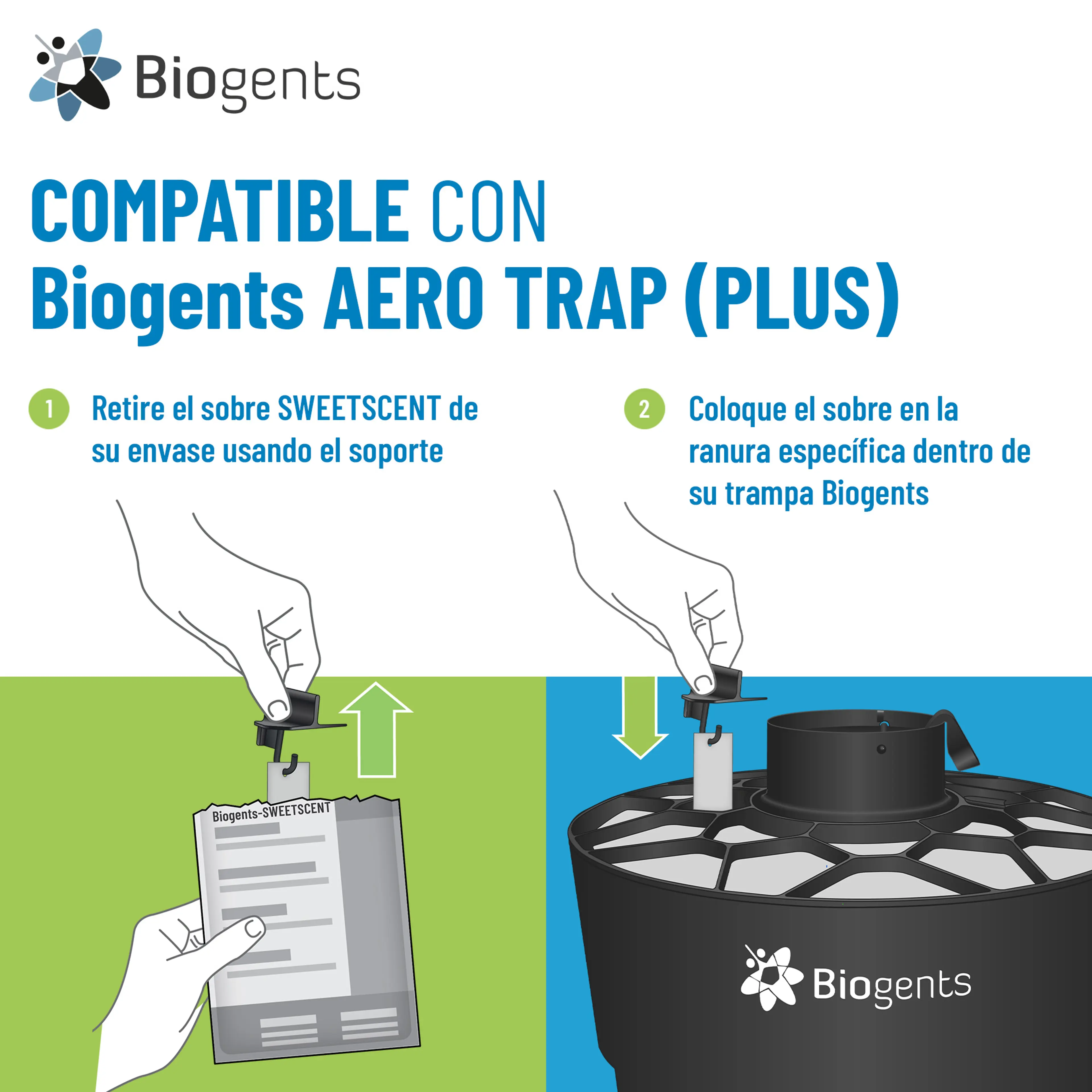 Pack estacional de atrayente para la trampa AERO TRAP