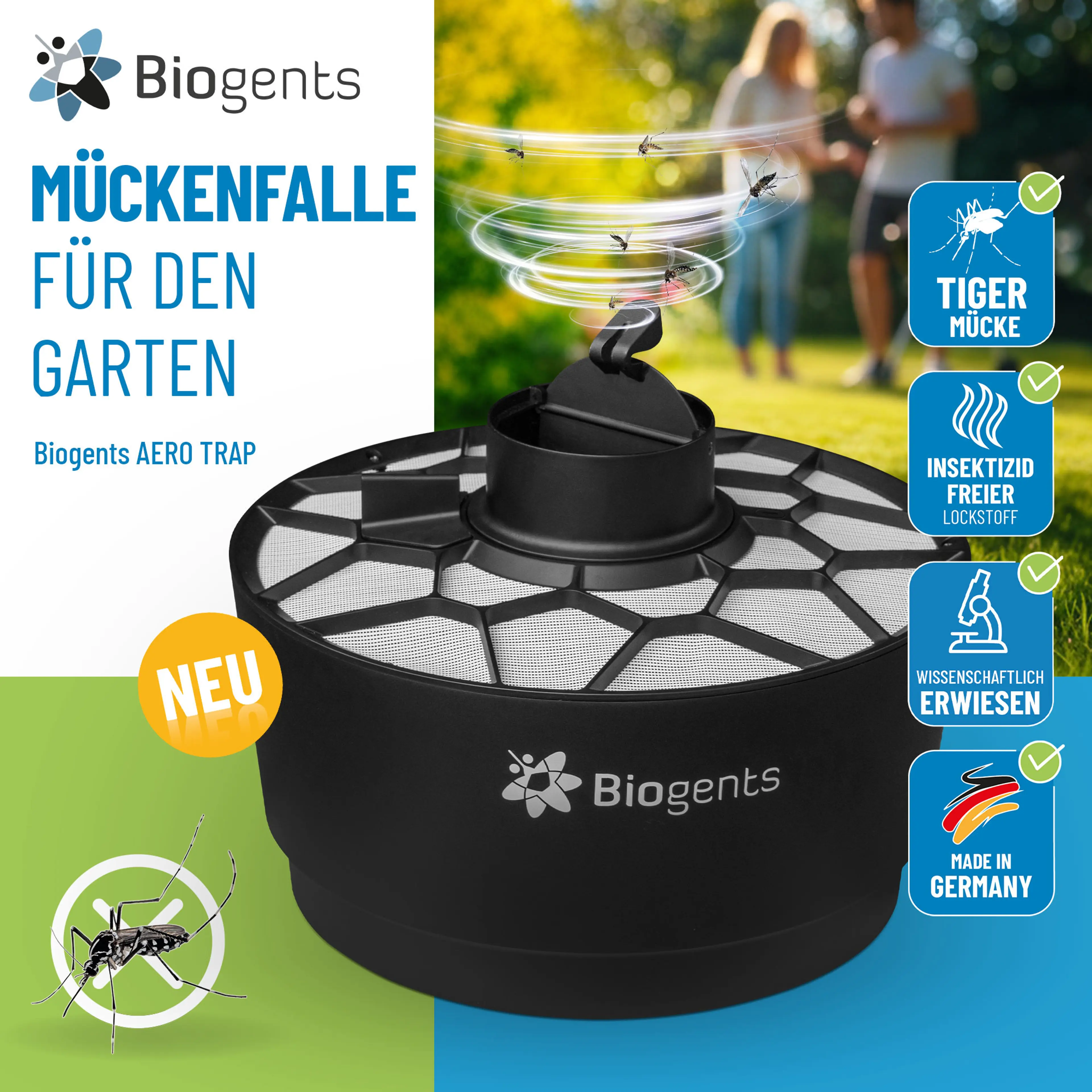 2er-Set Basis Mückenfallen: 2x AERO TRAP
