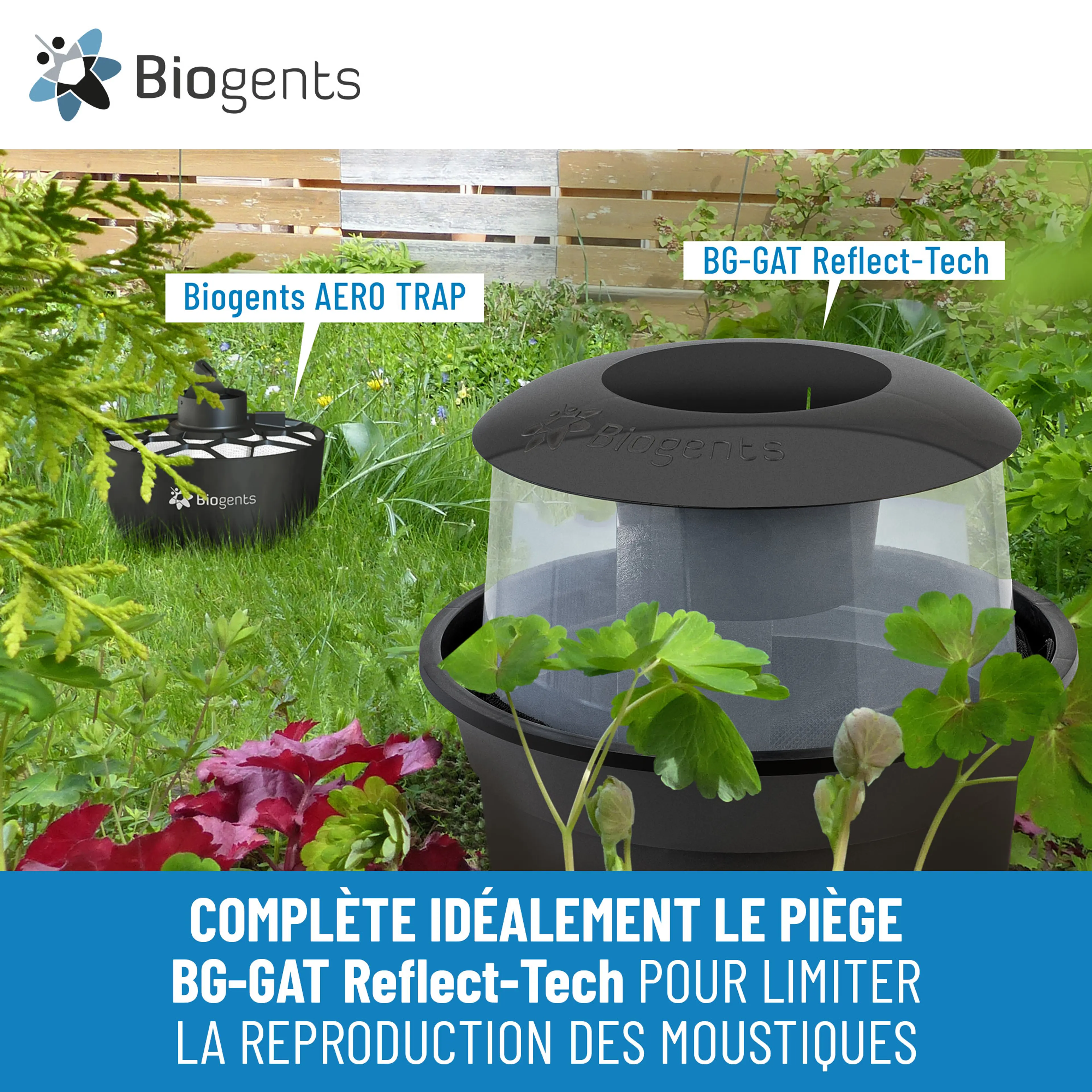 Double set de pièges à moustiques - modèle standard : 2x AERO TRAP