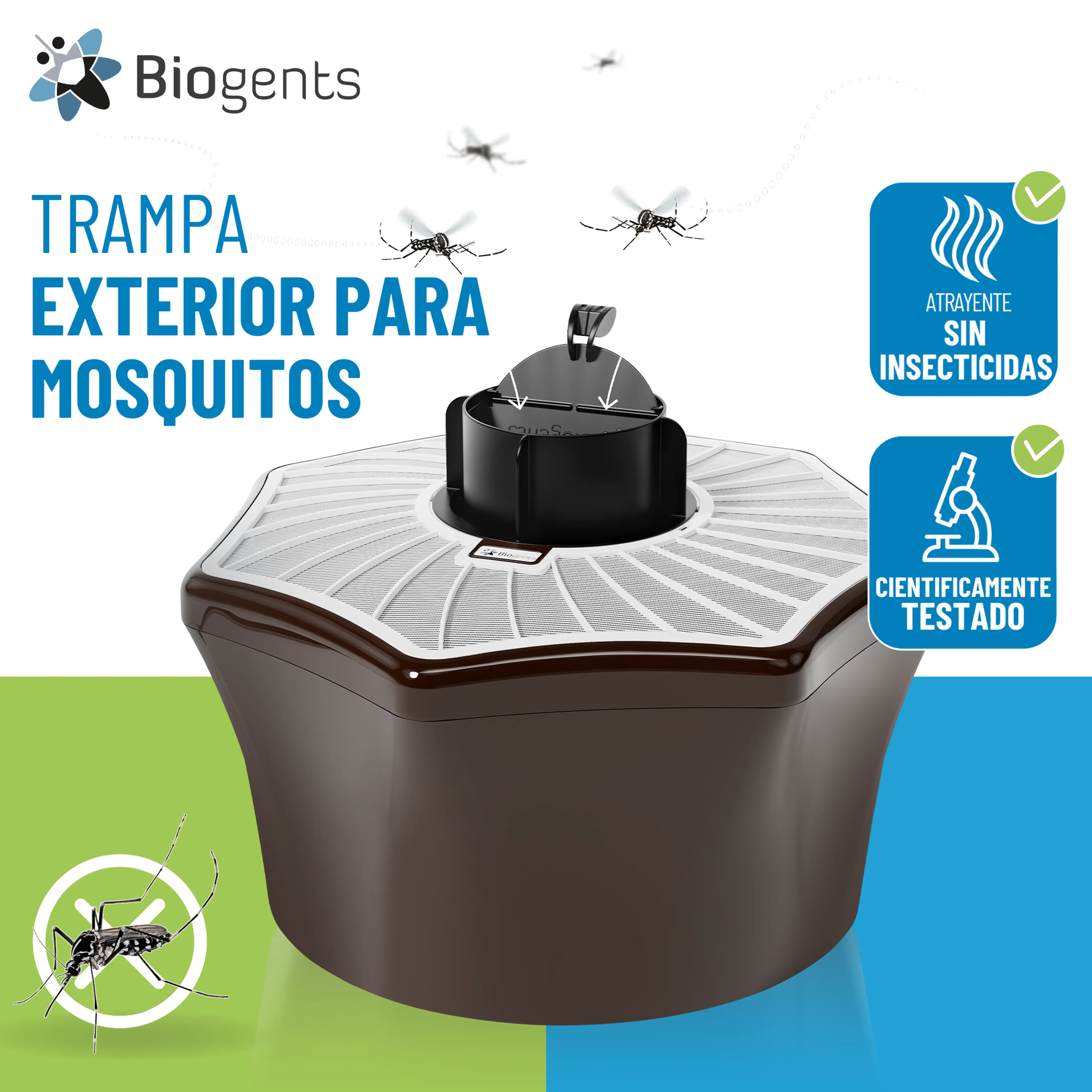 Trampa para mosquitos para exteriores - BG-Mosquitaire