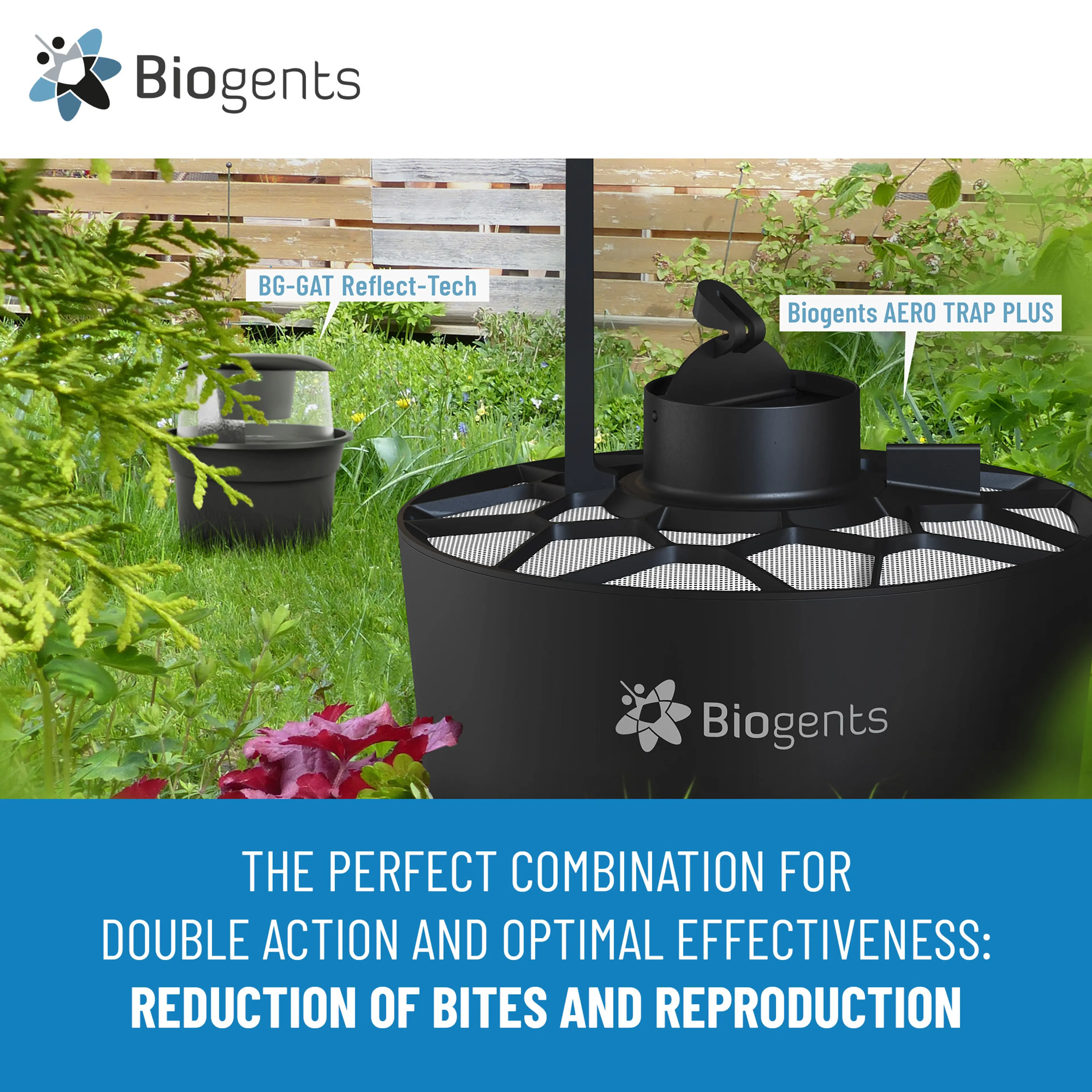 Allround Set of CO2 and Tiger Mosquito Traps: AERO TRAP PLUS + 2x BG-GAT