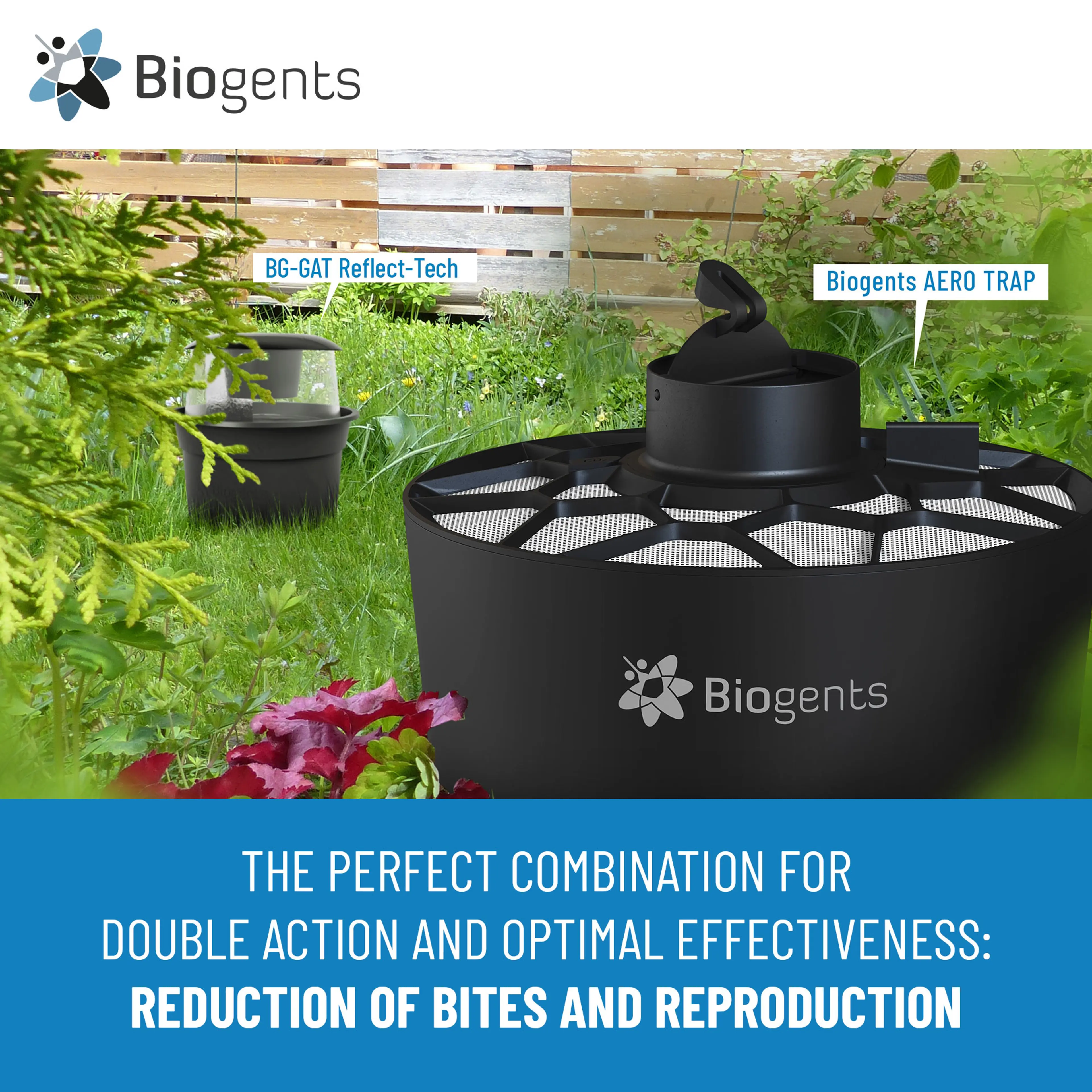 Basic Set of Tiger Mosquito Traps: AERO TRAP + 2x BG-GAT