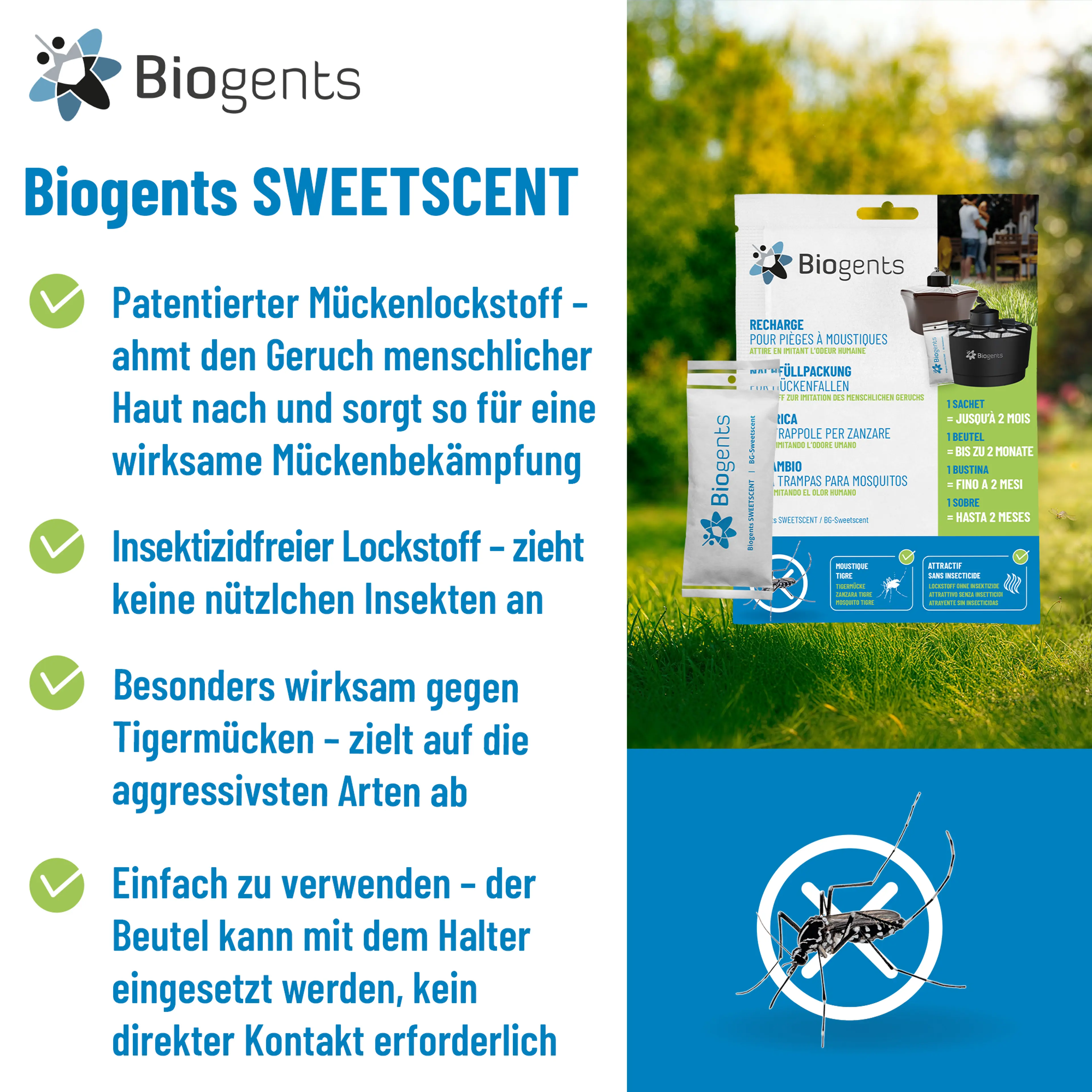 Lockstoff-Jahrespaket für die Falle AERO TRAP