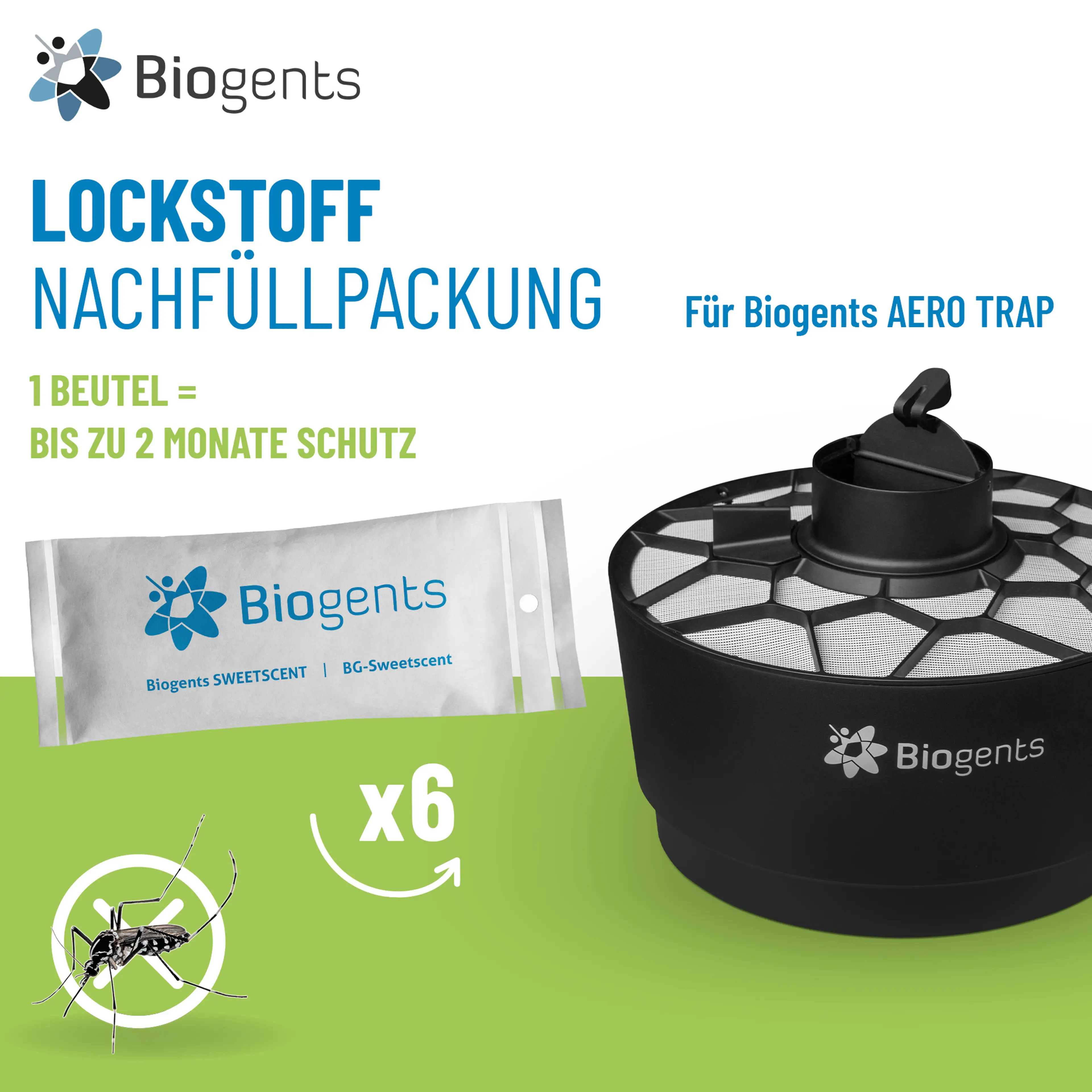 Lockstoff-Jahrespaket für die Falle AERO TRAP