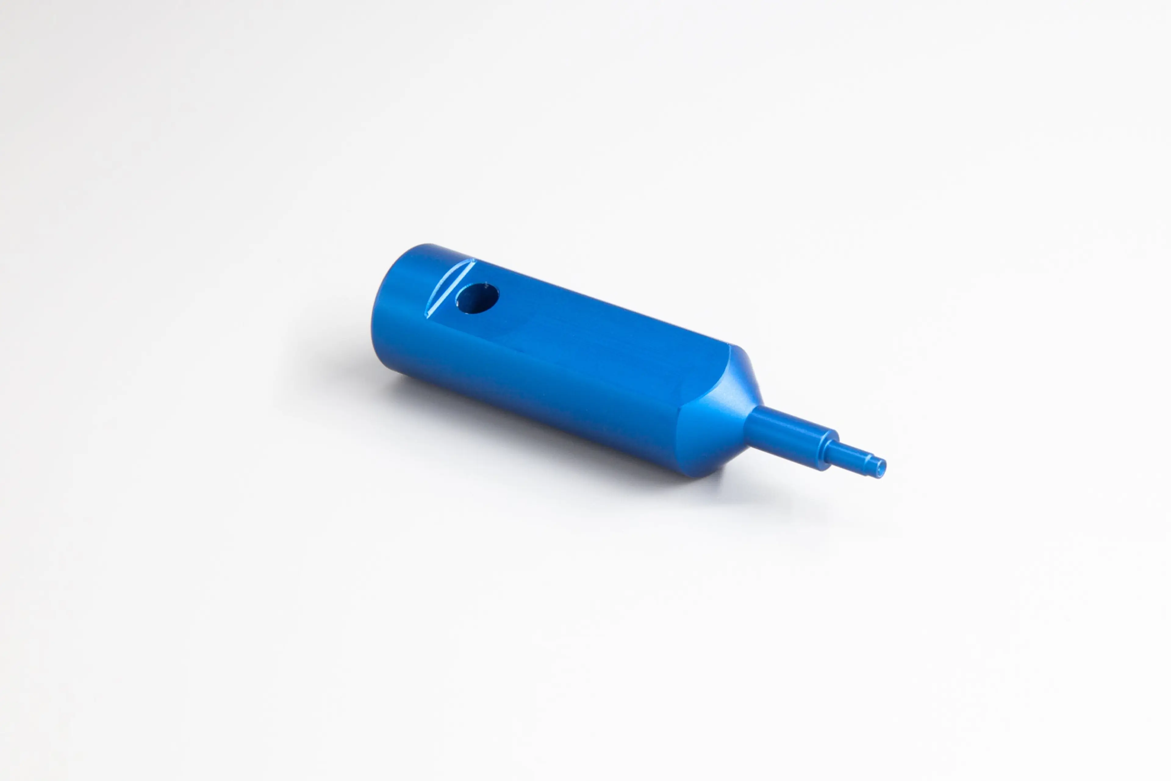 POM ball pinch tool for closing SampleJet tubes