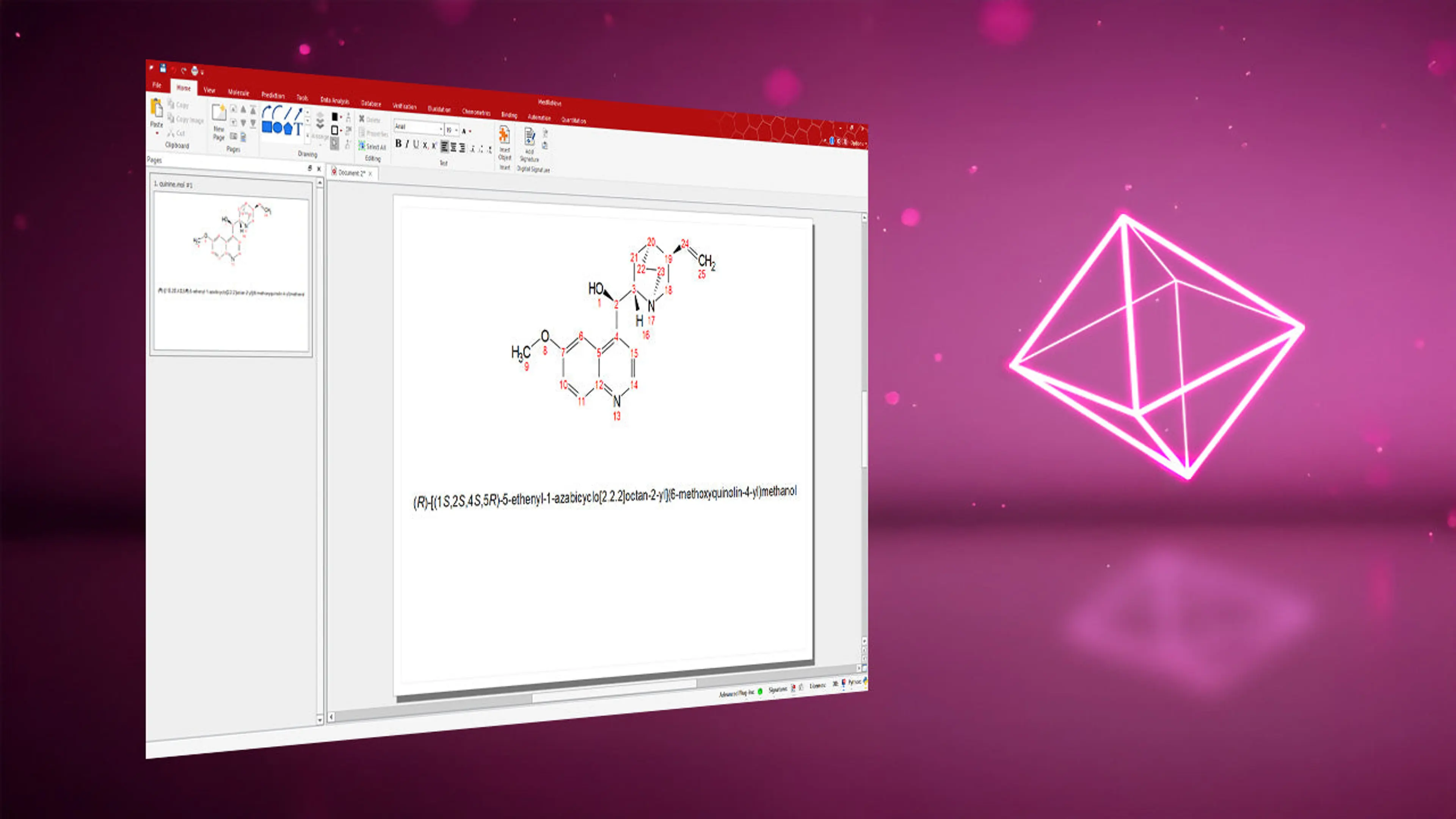 Mnova IUPAC Name