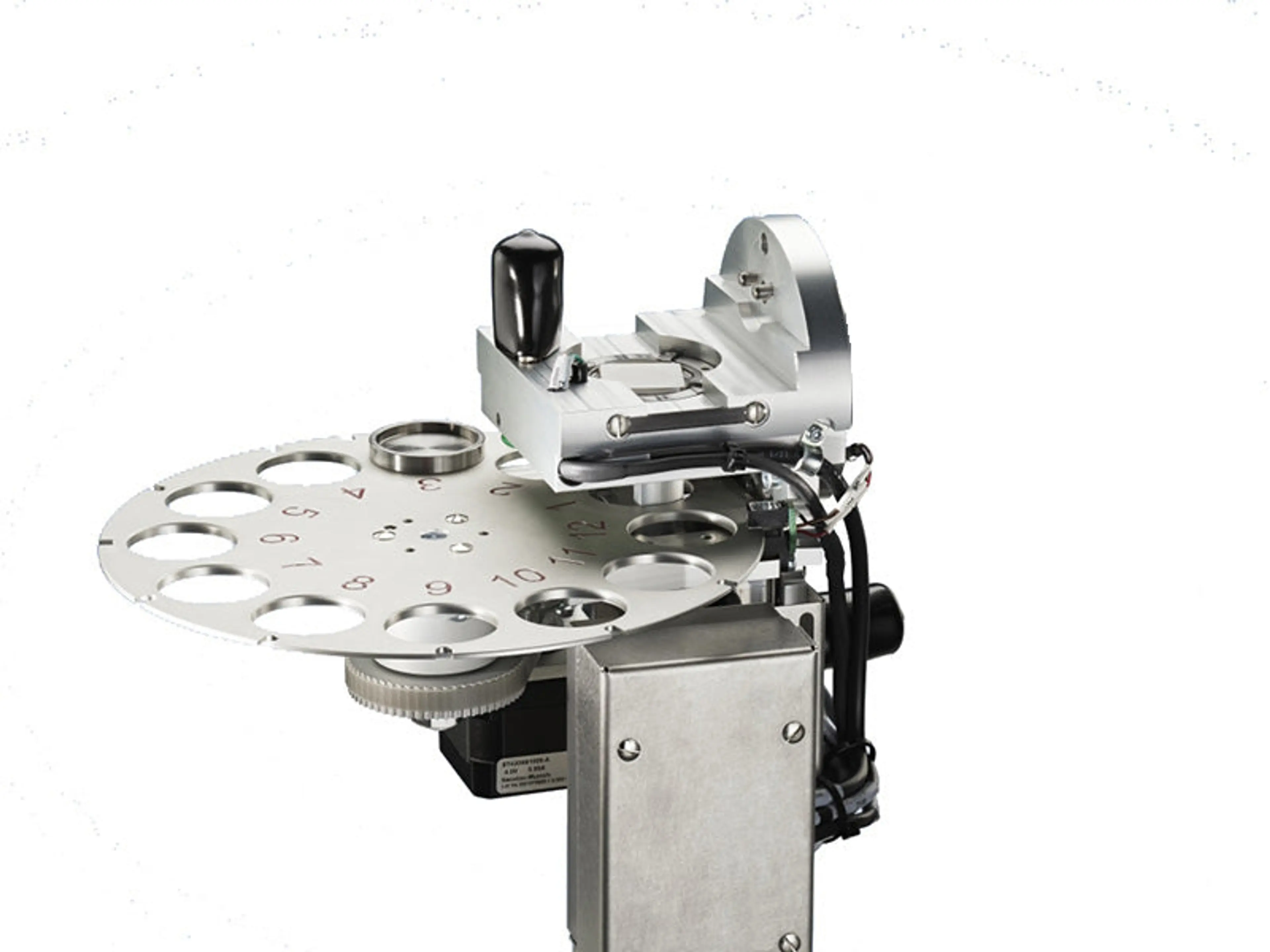 ROTATING SAMPLE STAGE WITH 12-POS SAMPLE CHANGER
