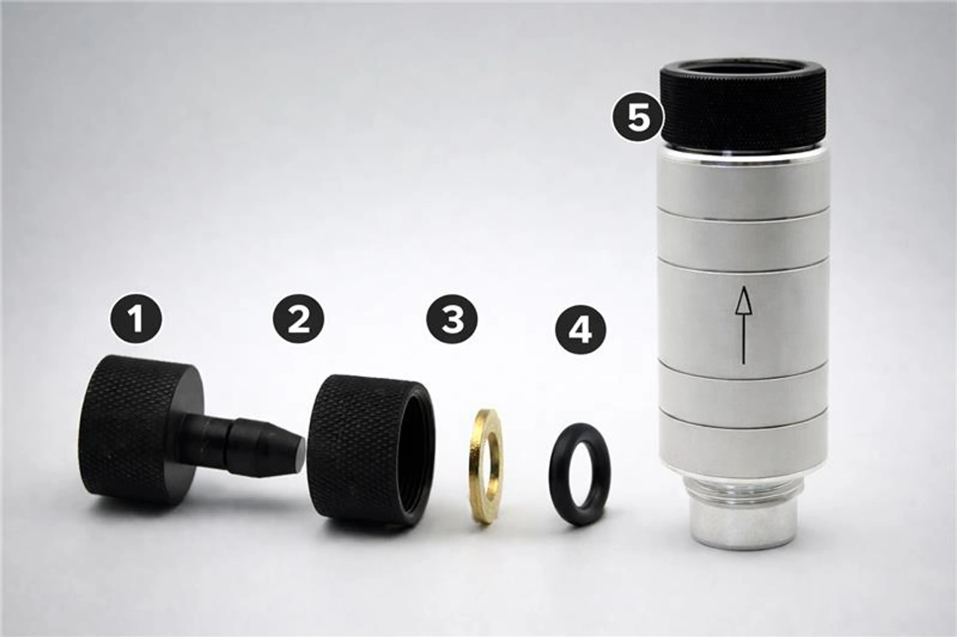 Helium flow system accessories