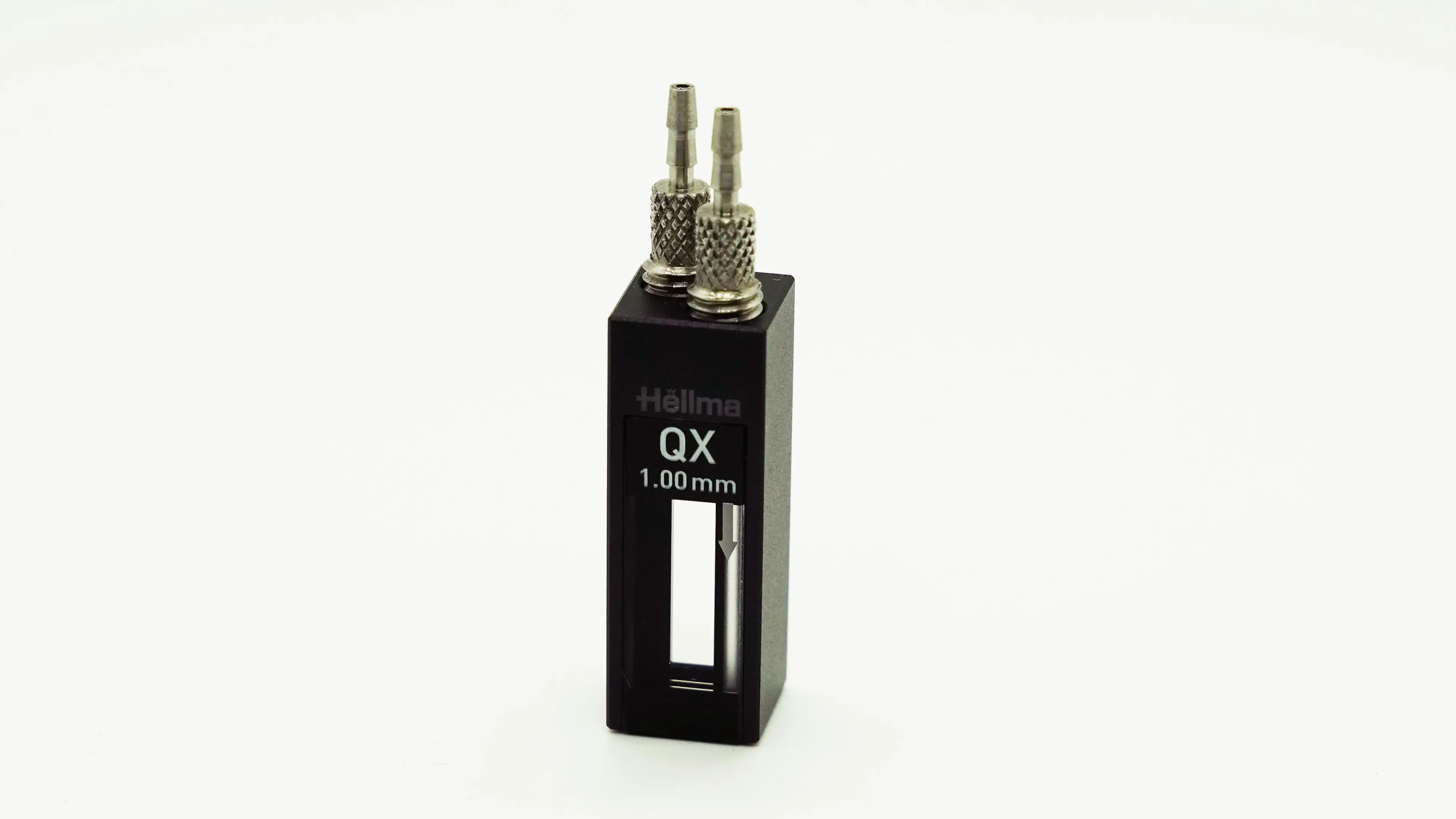 IN415QX-01: Rectangular flow cell for transmission measurements, Thickness: 10mm; optical pathlength: 1mm