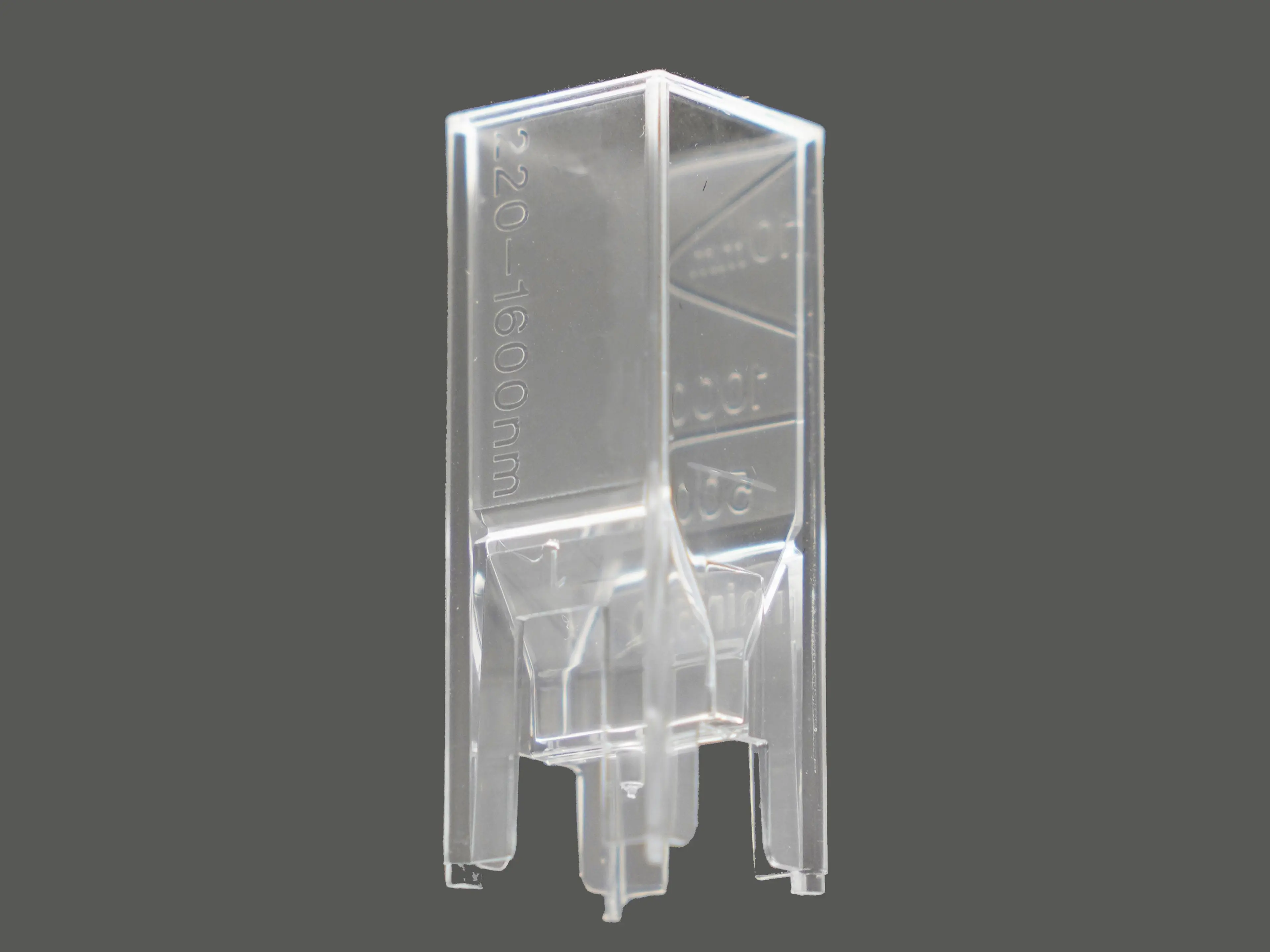 IN455-01: Polymer cuvettes (PS), rectangular for transmission measurements, Optical pathlength 2mm