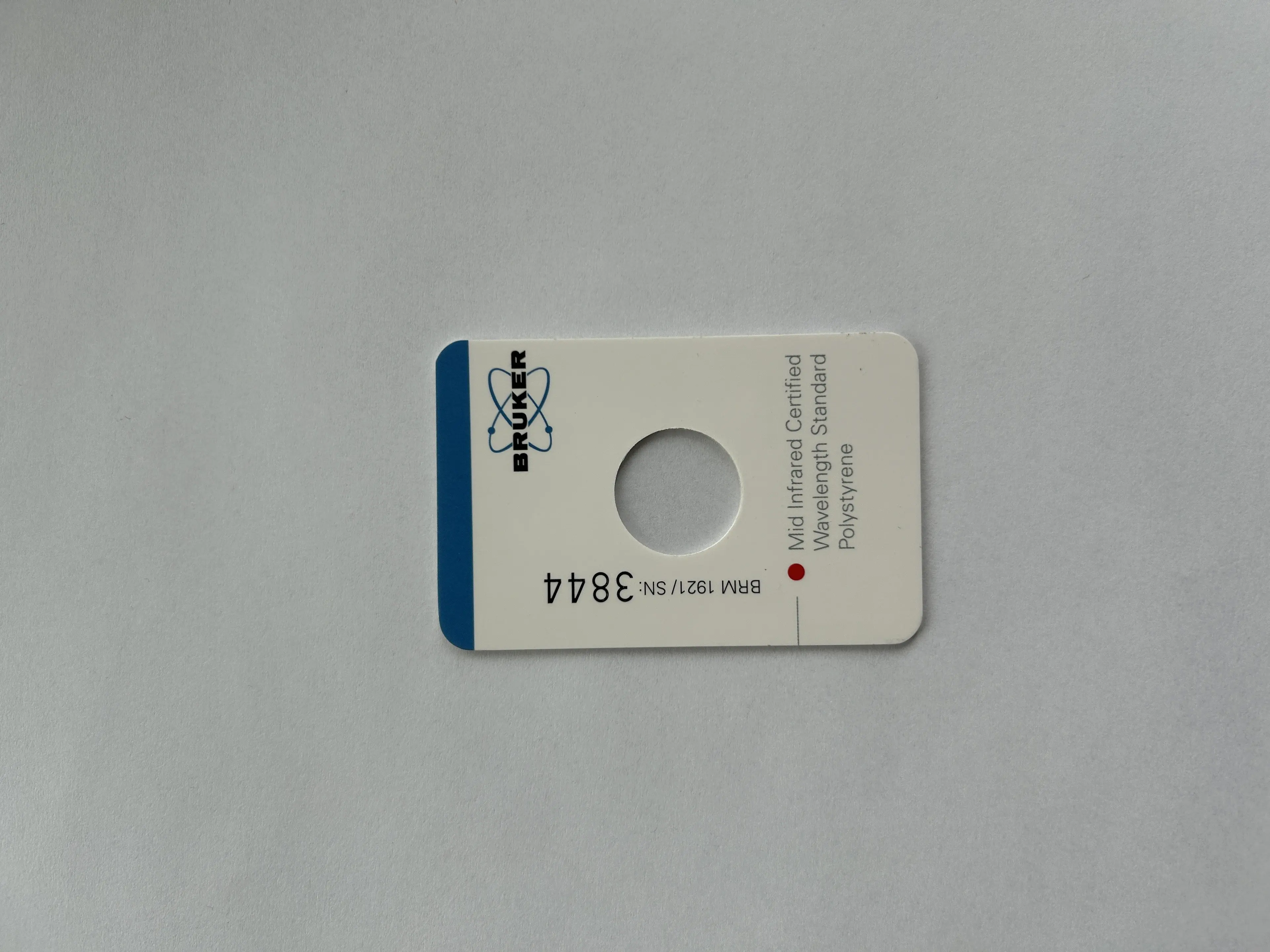 BRM1921: Polystyrene standard reference material "BRM 1921" for measurement by Transmission