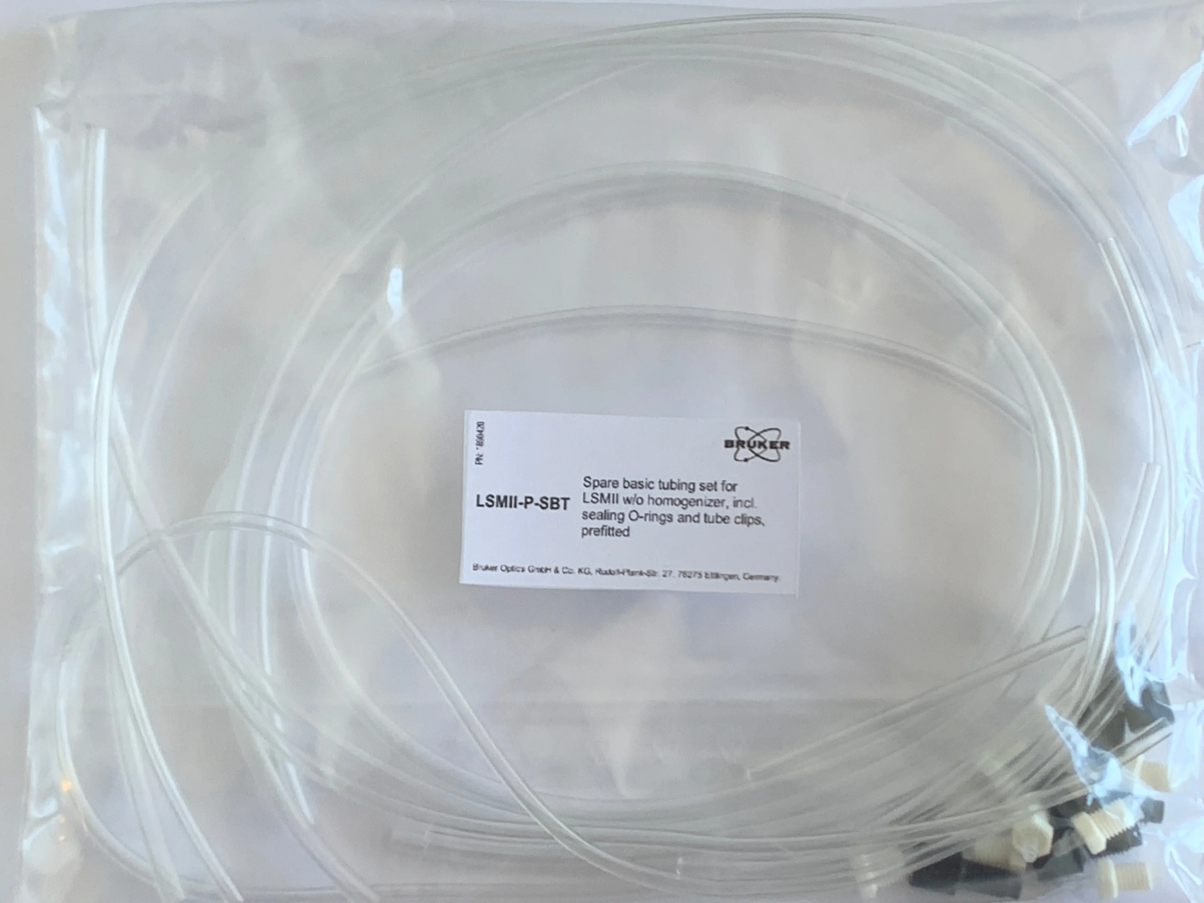 LSMII-P-SBT: Spare basic tubing set for LSMII-P/C w/o Homogenizer