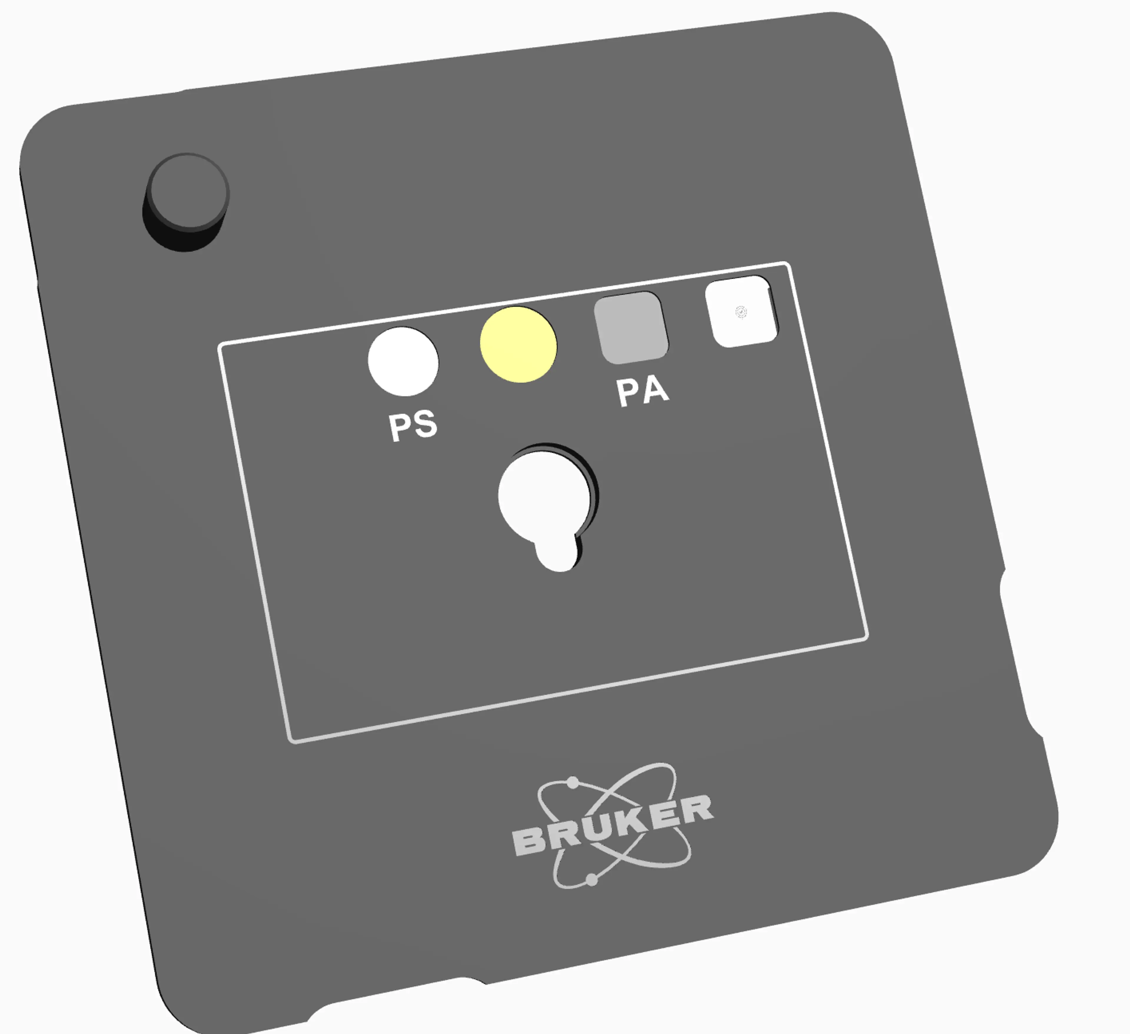 A681-1LMII: Insertion plate for motorized stage A793/LMII of LUMOS II