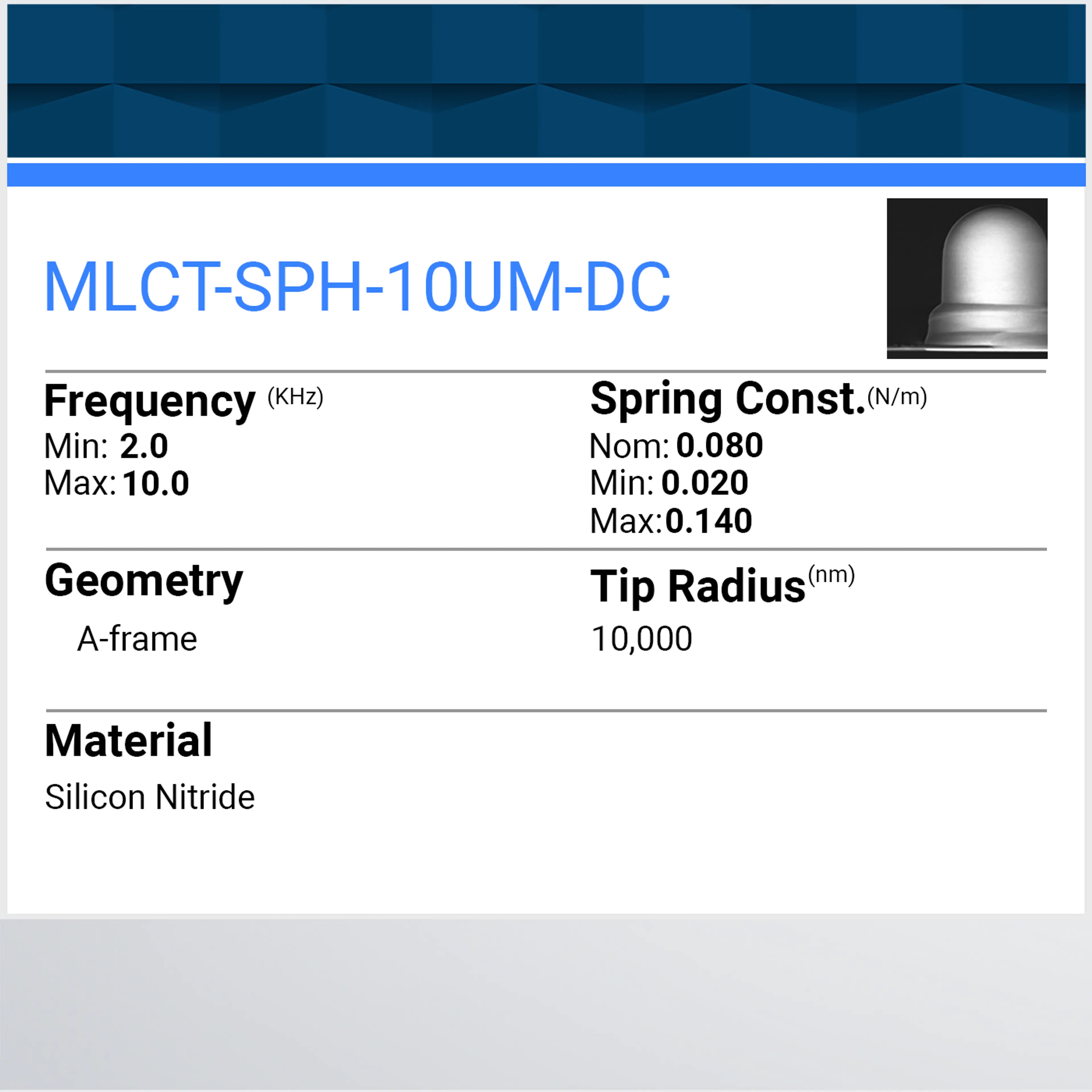 MLCT-SPH-10UM-DC