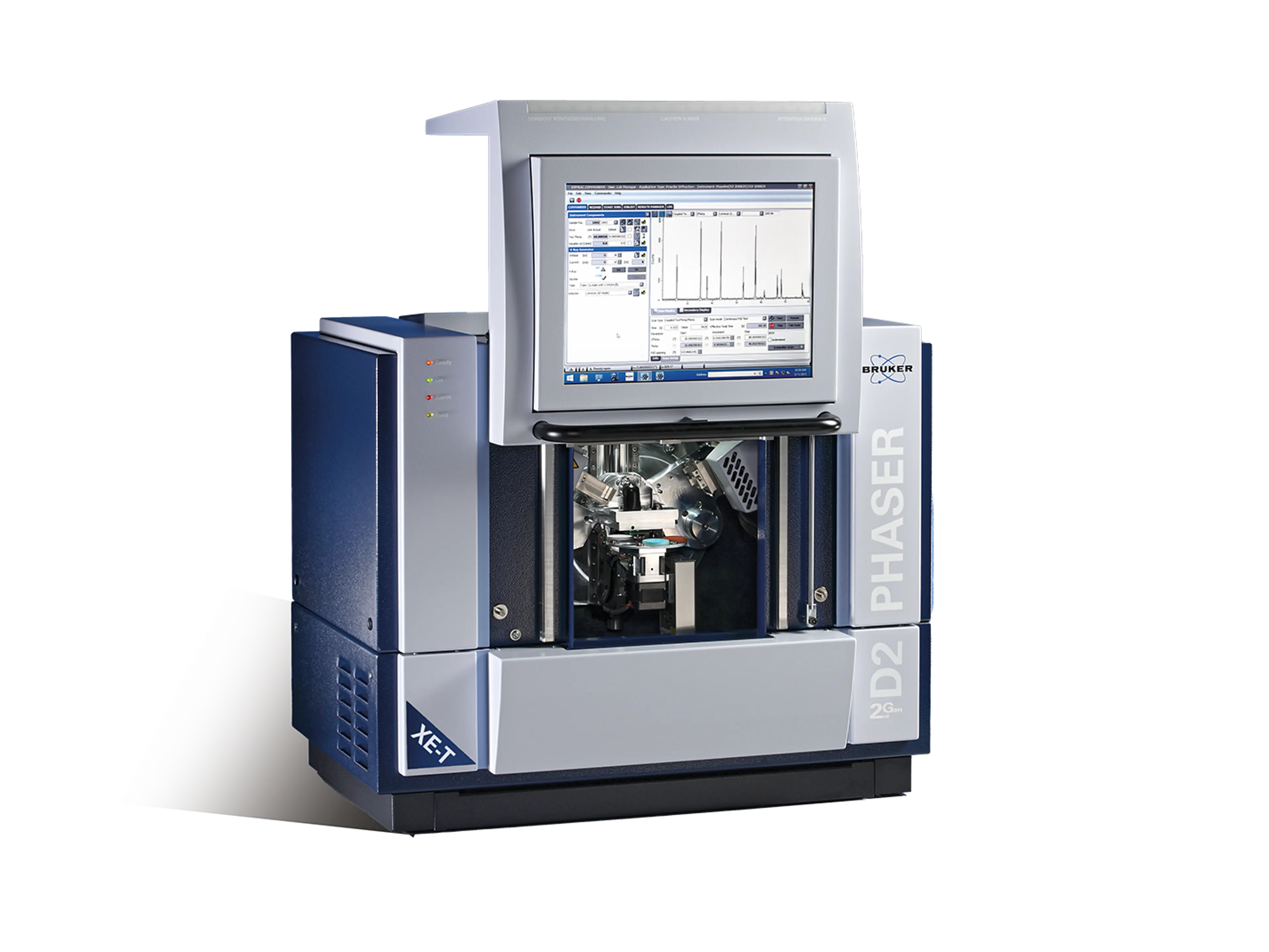 D2 PHASER with 6 position sample changer
