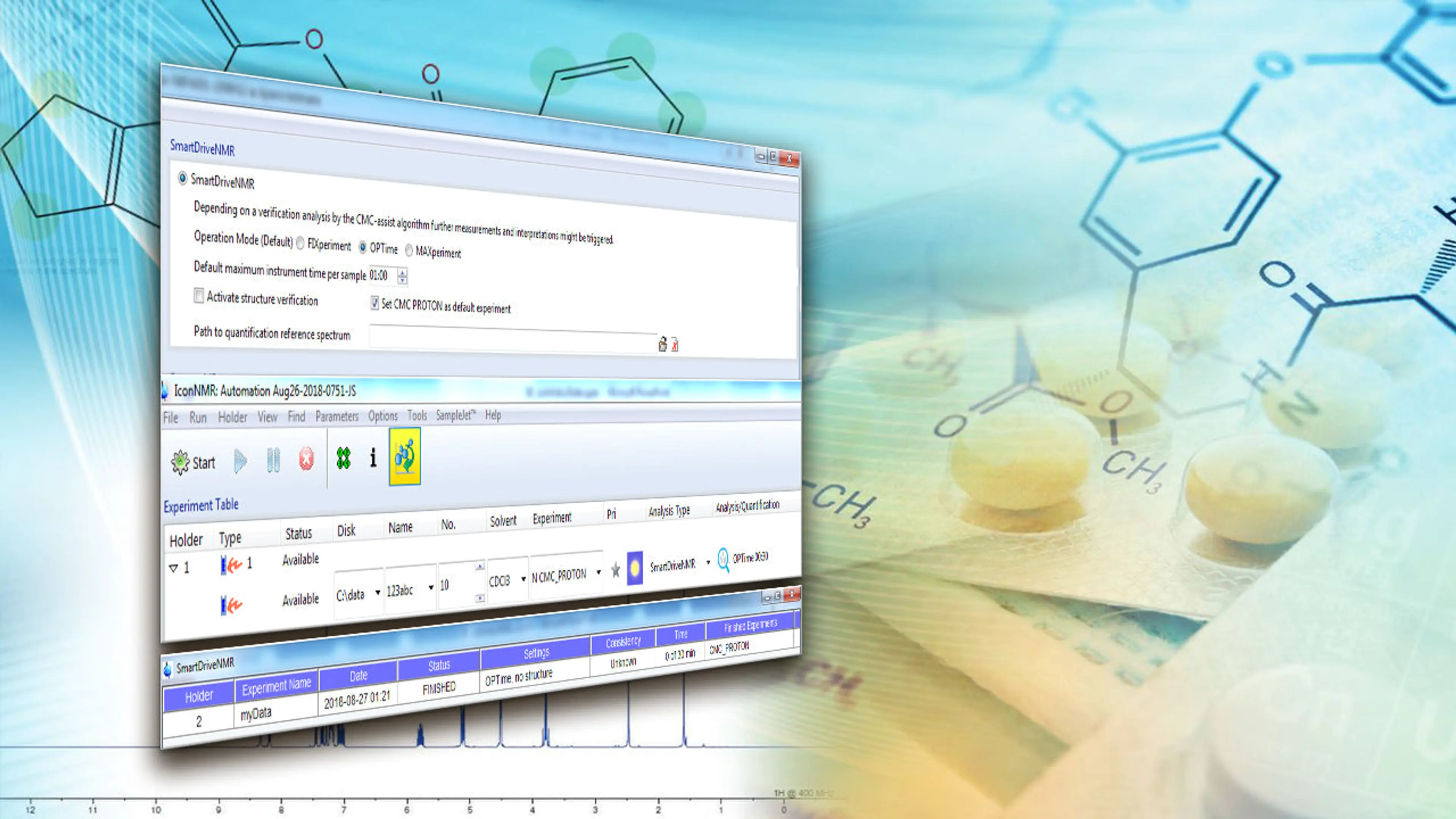 SmartDriveNMR: Advanced Acquisition for Open Access NMR