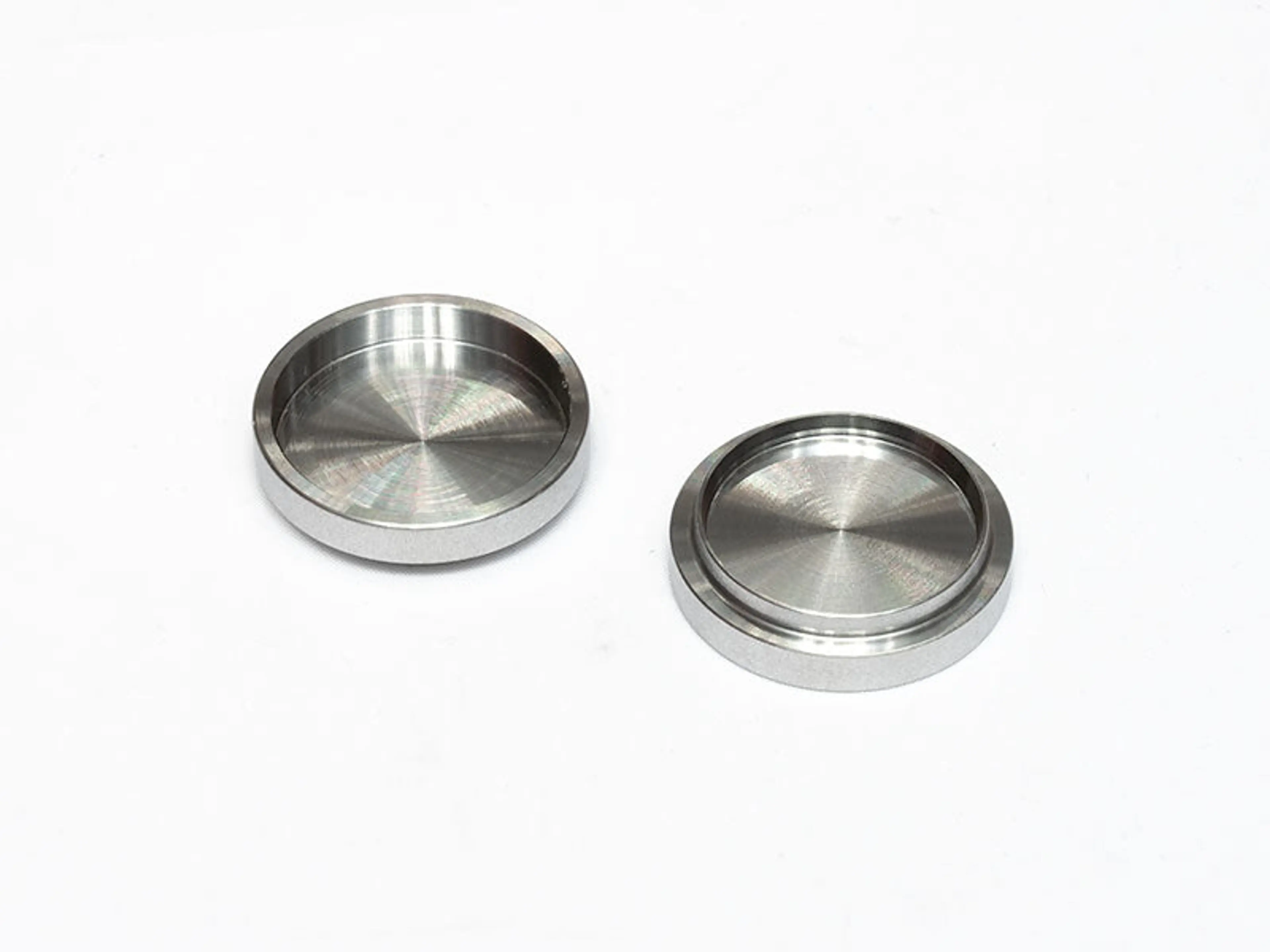SPECIMEN HOLDER, STEEL, SPECIMEN WELL Ø 28 x 4.5 MM, SET OF 6
