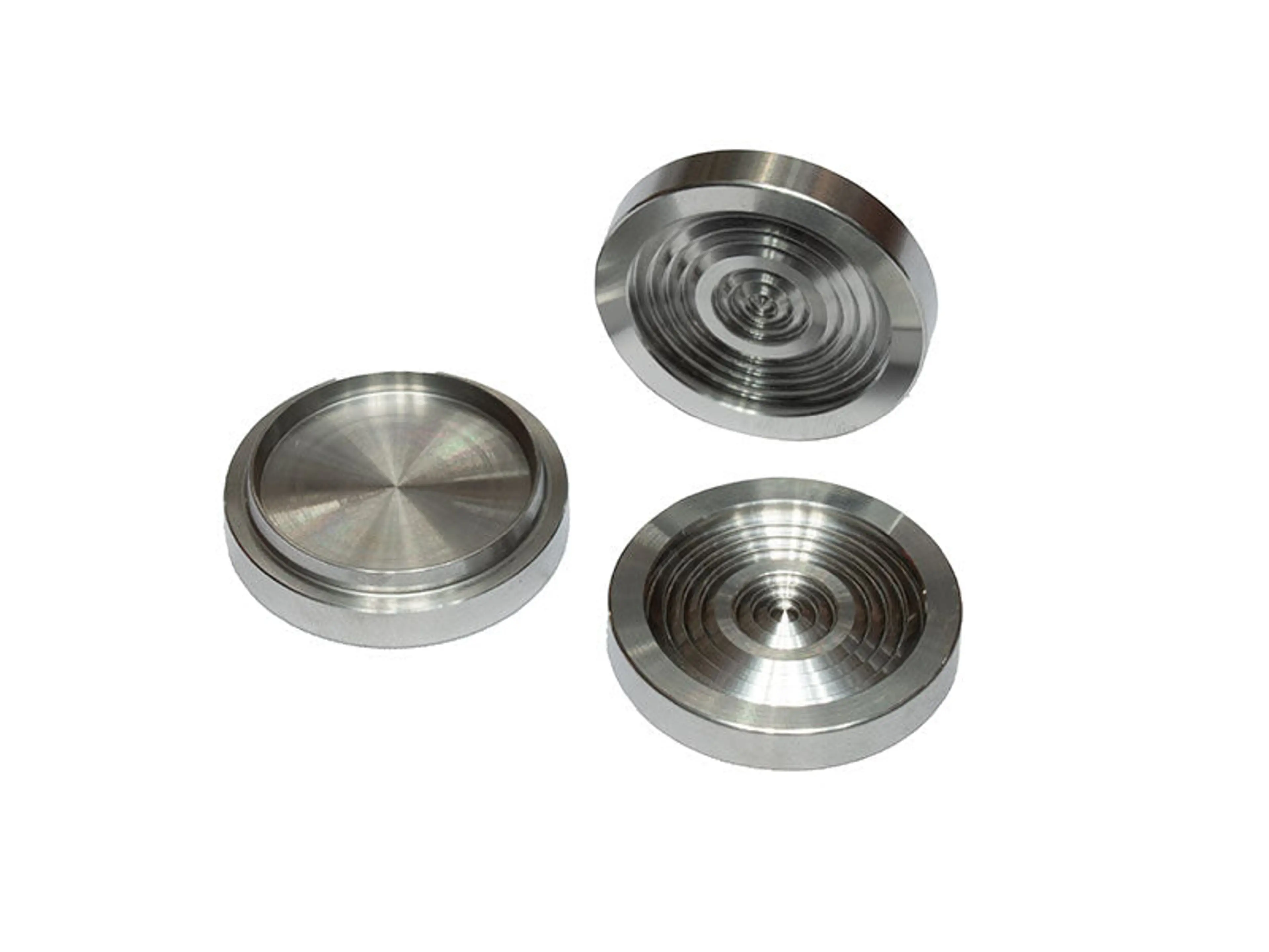 SPECIMEN HOLDERS, STEEL, SPECIMEN WELL Ø 25 x 1 MM, SET OF 6