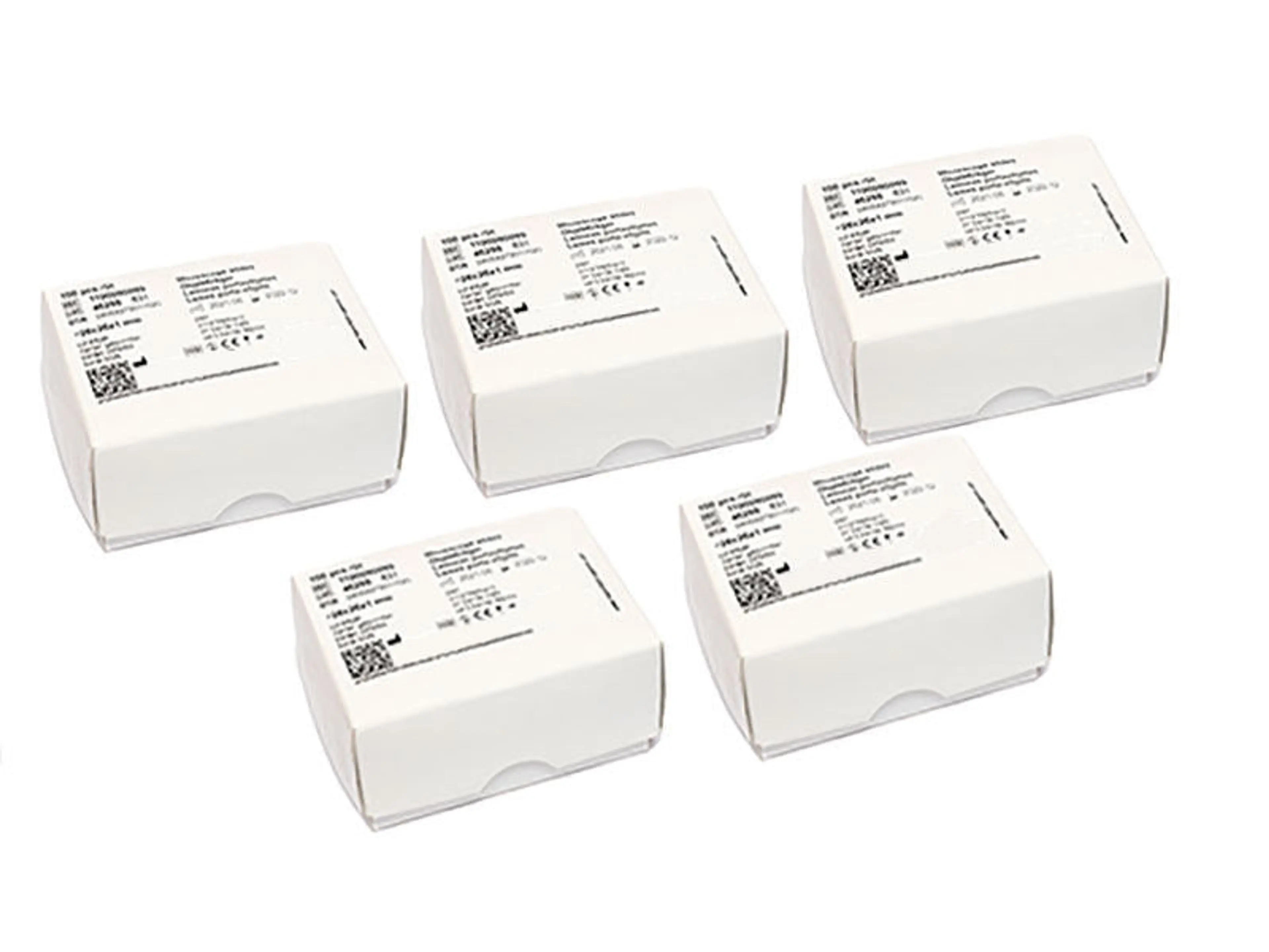 GLASS SLIDES, SET OF 500